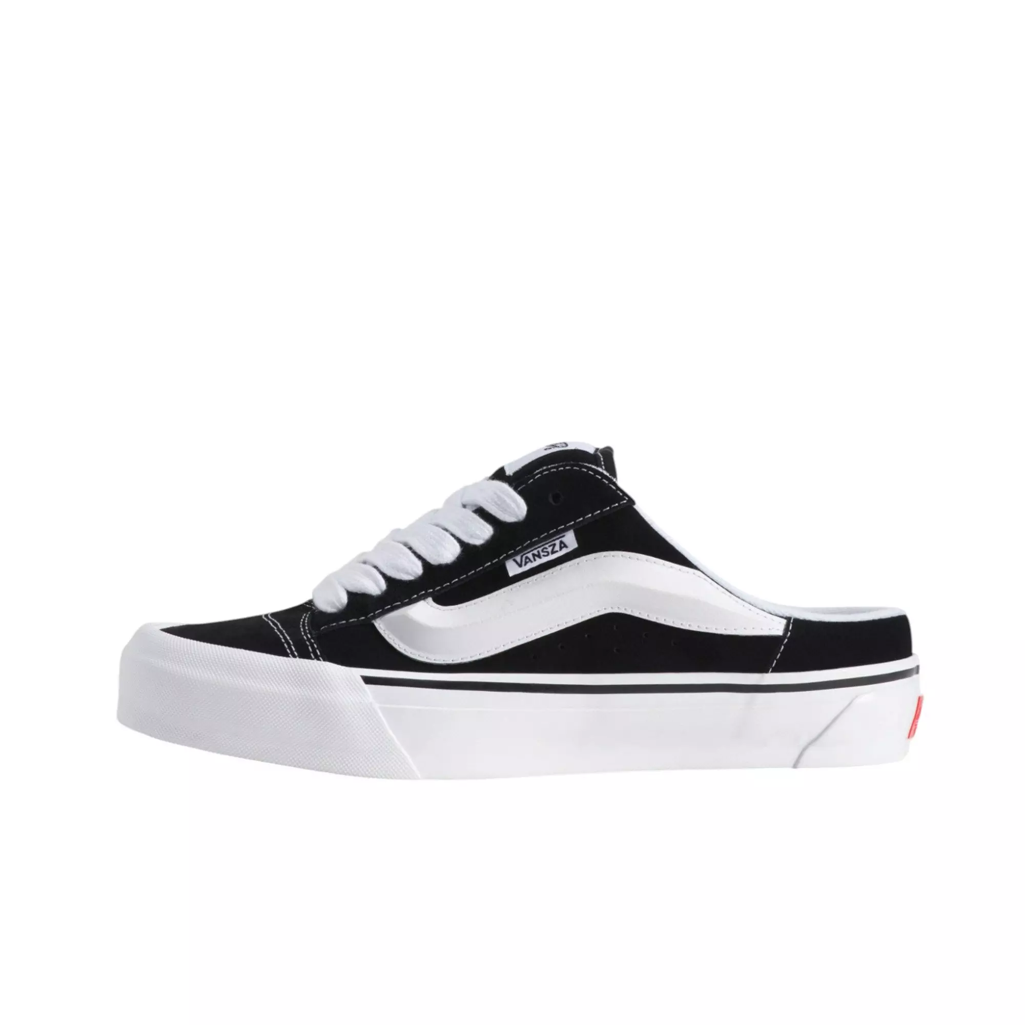 Vans x SZA Knu Skool "Black/White" Mule - BLACK/WHITE