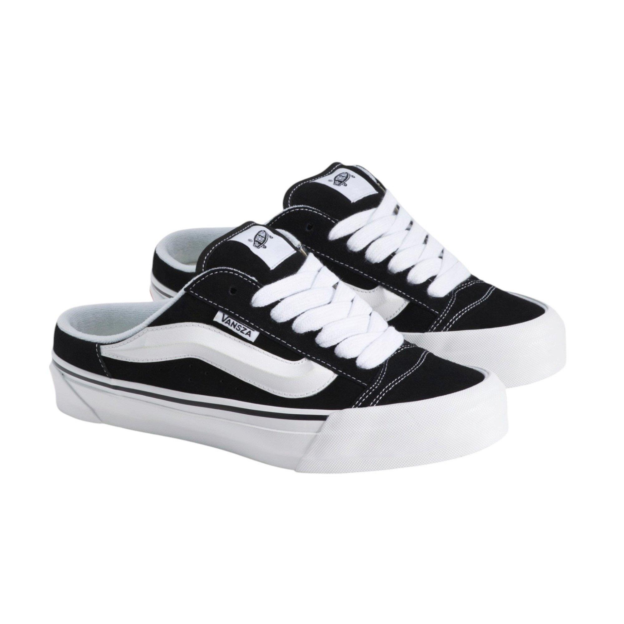 Vans x SZA Knu Skool "Black/White" Mule - BLACK/WHITE