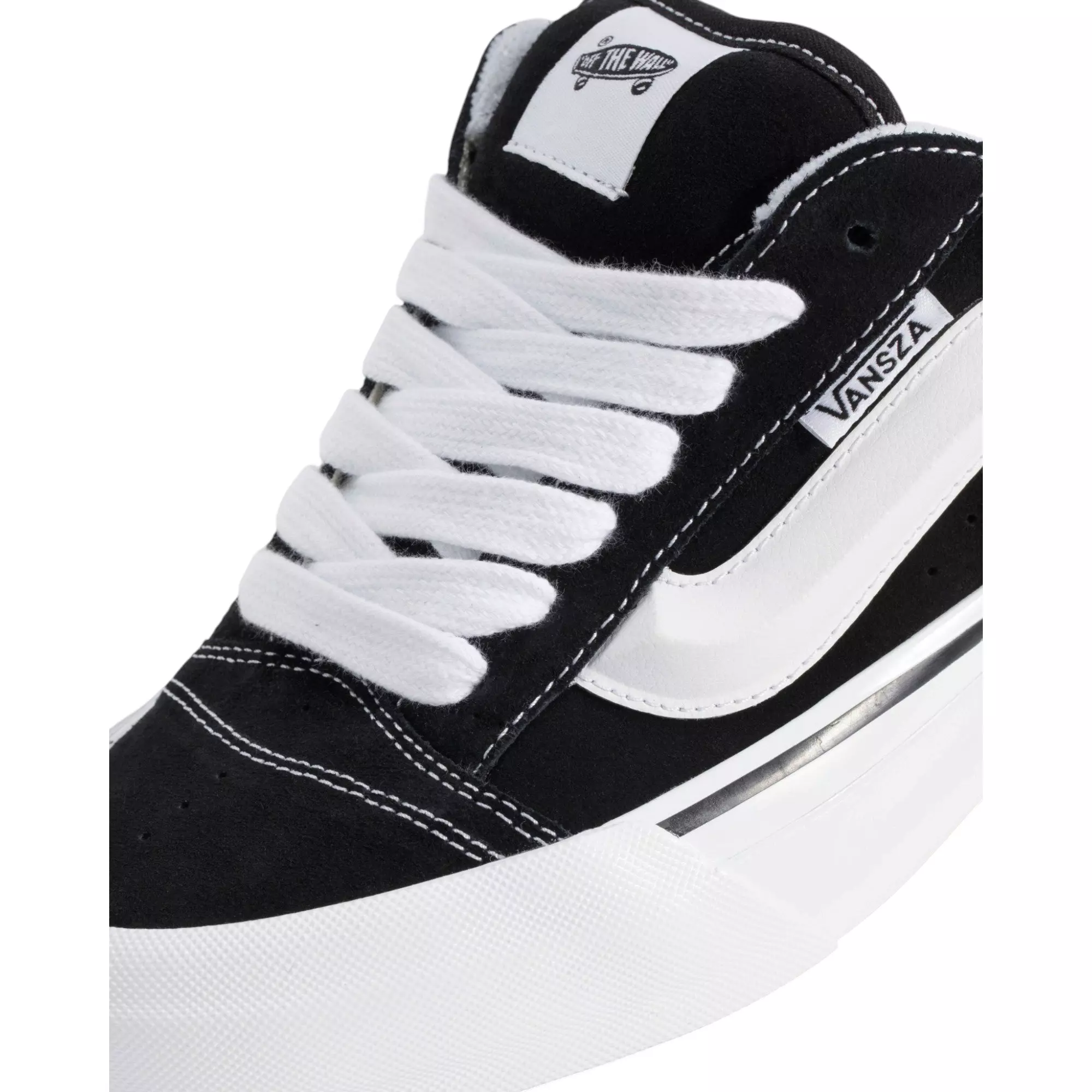 Vans x SZA Knu Skool "Black/White" Mule - BLACK/WHITE