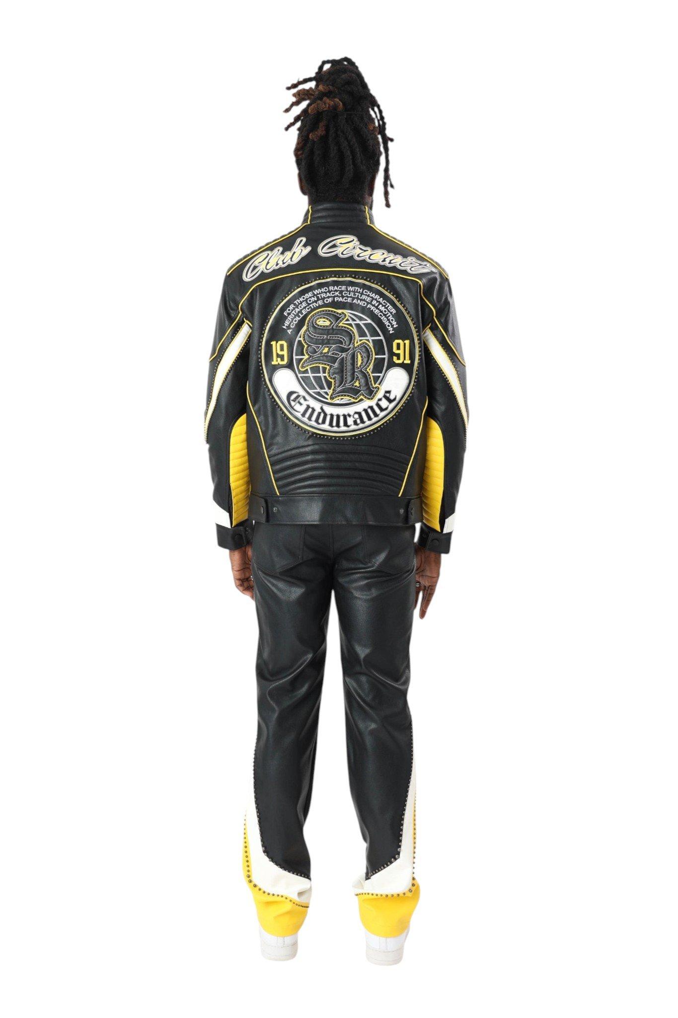 HO26 CLUB CIRCUIT PU JKT - ECLIPSE - BLACK