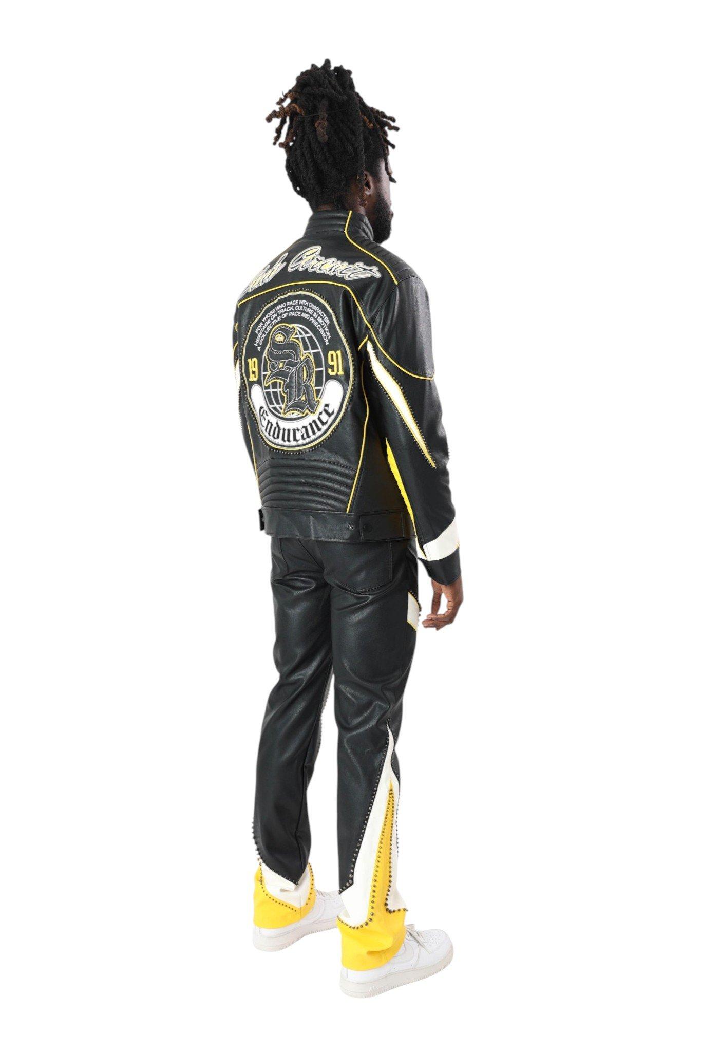 HO26 CLUB CIRCUIT PU JKT - ECLIPSE - BLACK