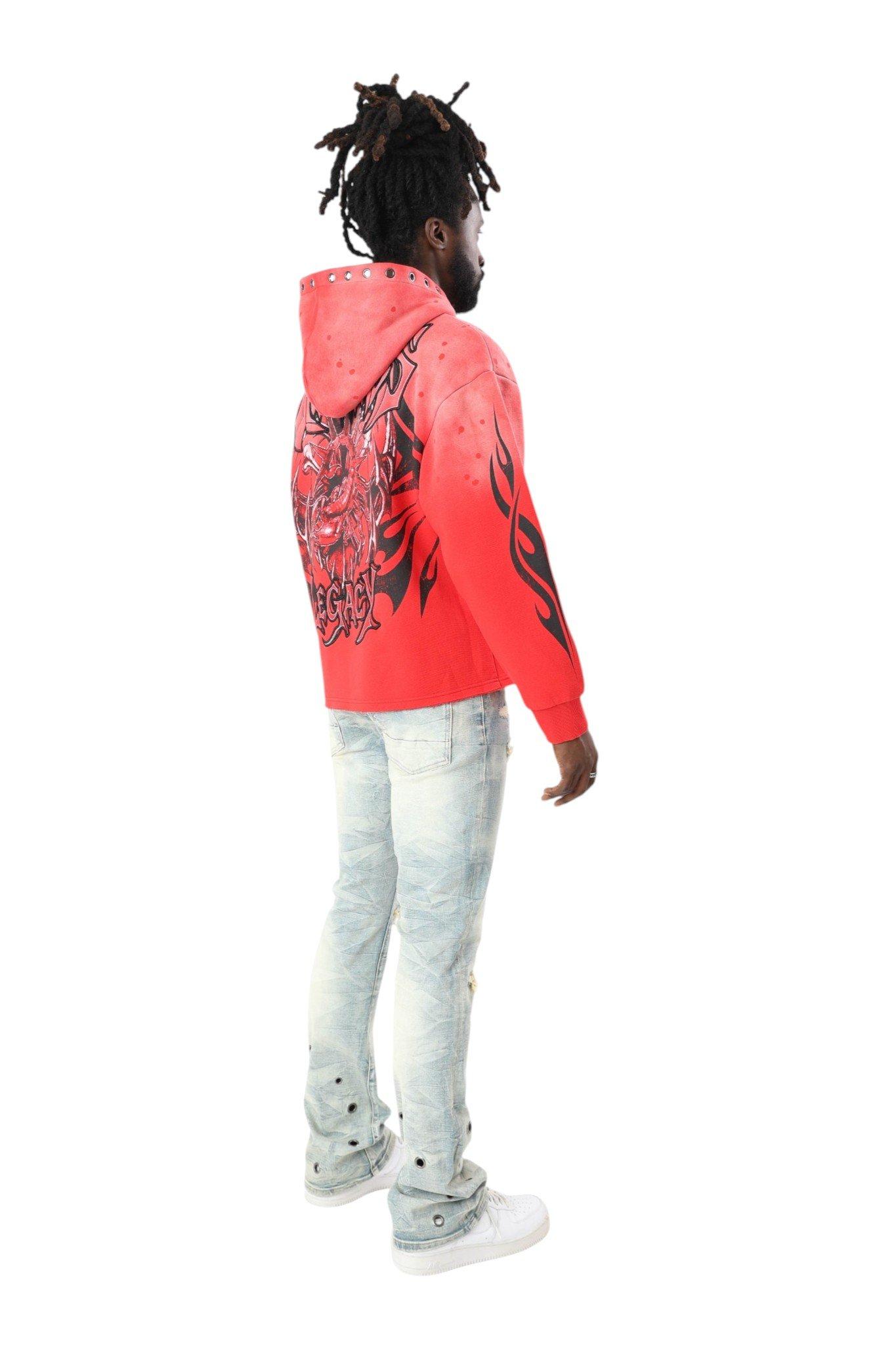 RELENTLESS GROMMET FZ HOD - TRUE RED - RED