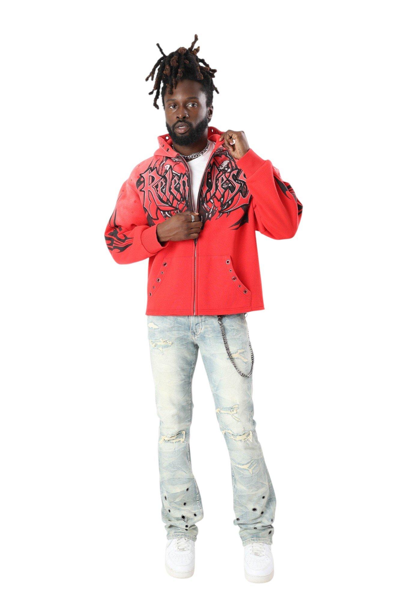 RELENTLESS GROMMET FZ HOD - TRUE RED - RED