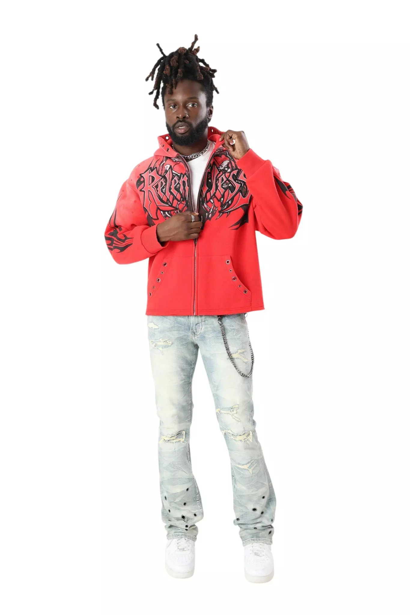 RELENTLESS GROMMET FZ HOD - TRUE RED - RED