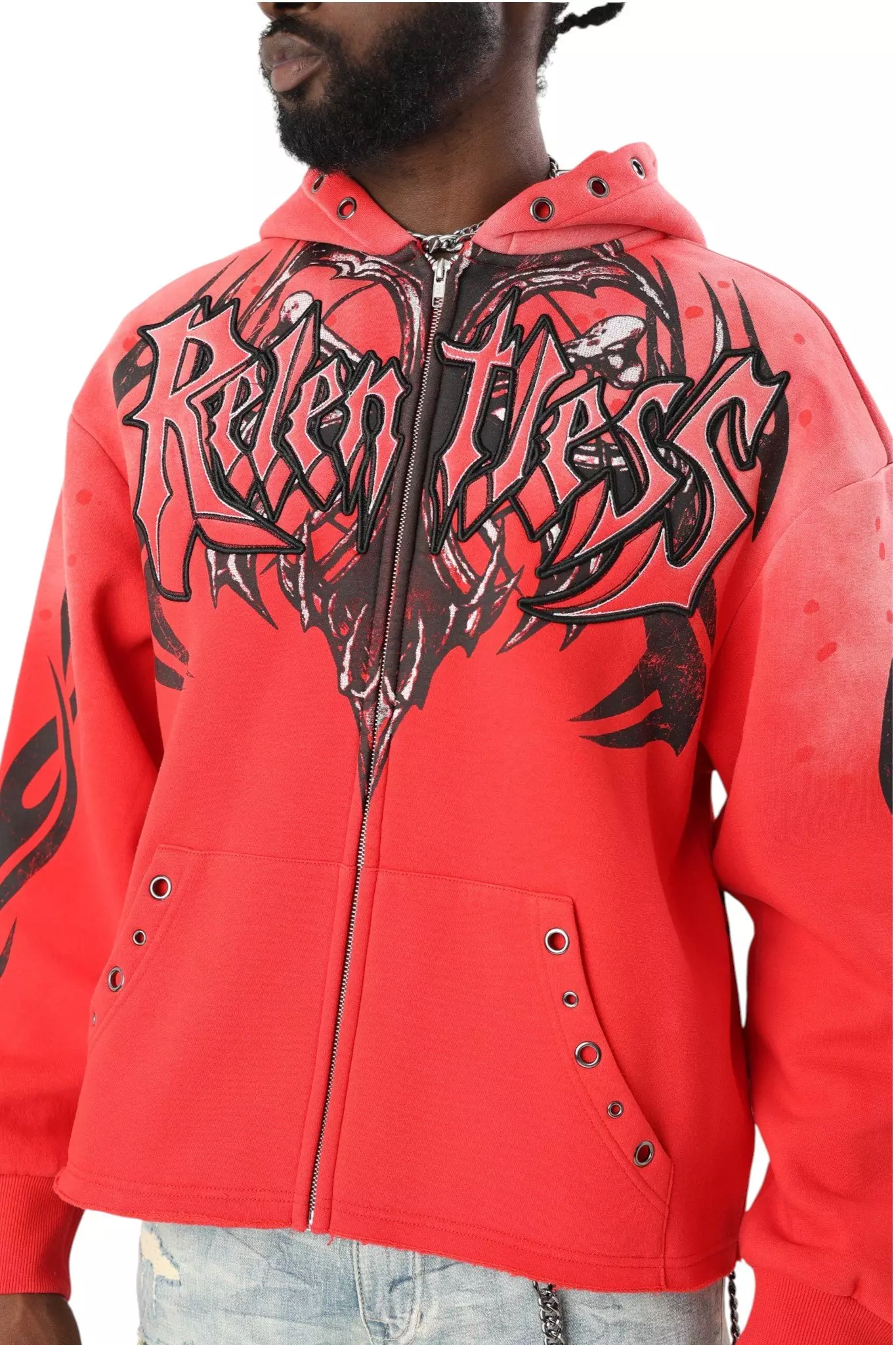 RELENTLESS GROMMET FZ HOD - TRUE RED - RED