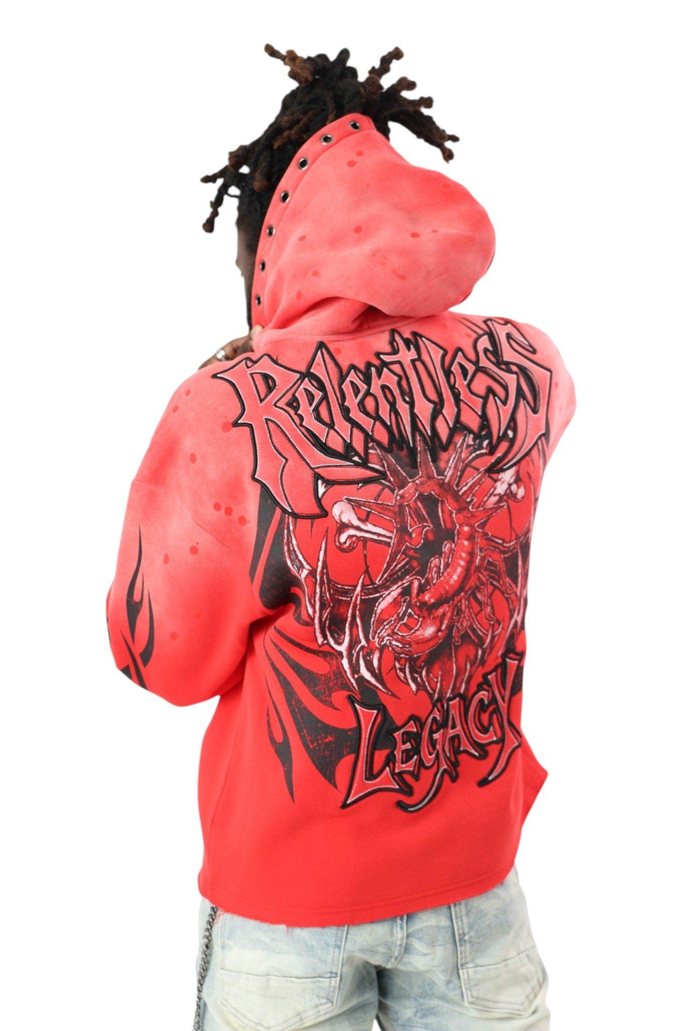 RELENTLESS GROMMET FZ HOD - TRUE RED - RED
