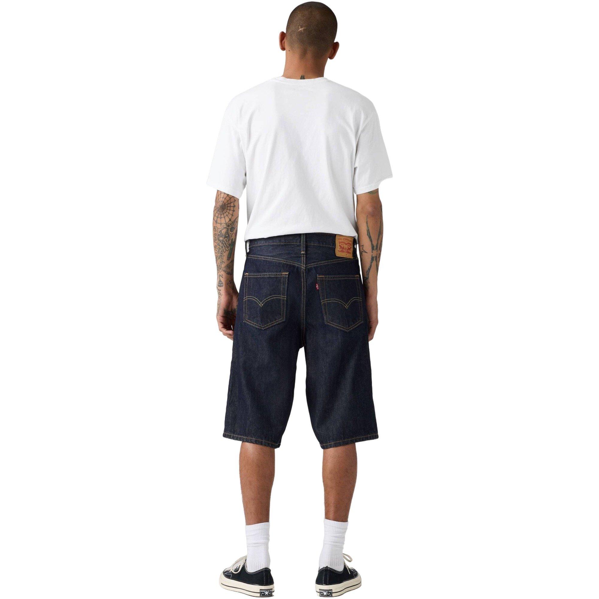 Levi's Men's 470 Baggy 14" Shorts - DK DENIM Thumbnail View 2