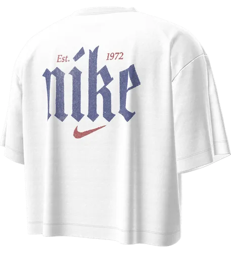 FA26 OLD ROYAL UNI RED LOGO TEE - WHITE