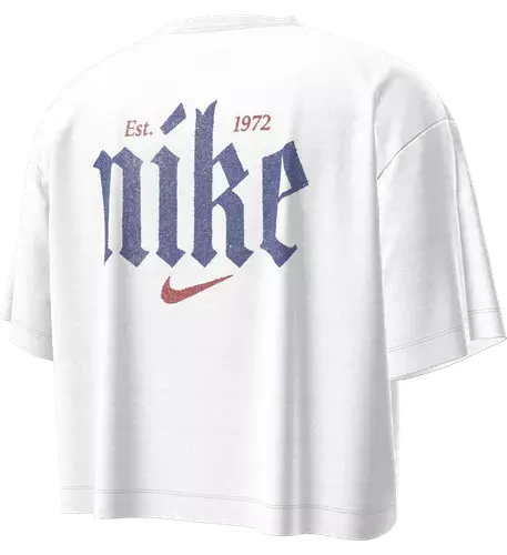 FA26 OLD ROYAL UNI RED LOGO TEE - WHITE