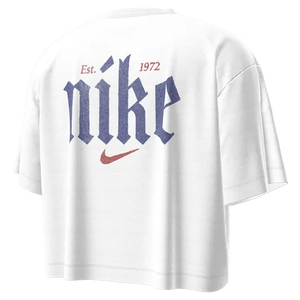 FA26 OLD ROYAL UNI RED LOGO TEE - WHITE