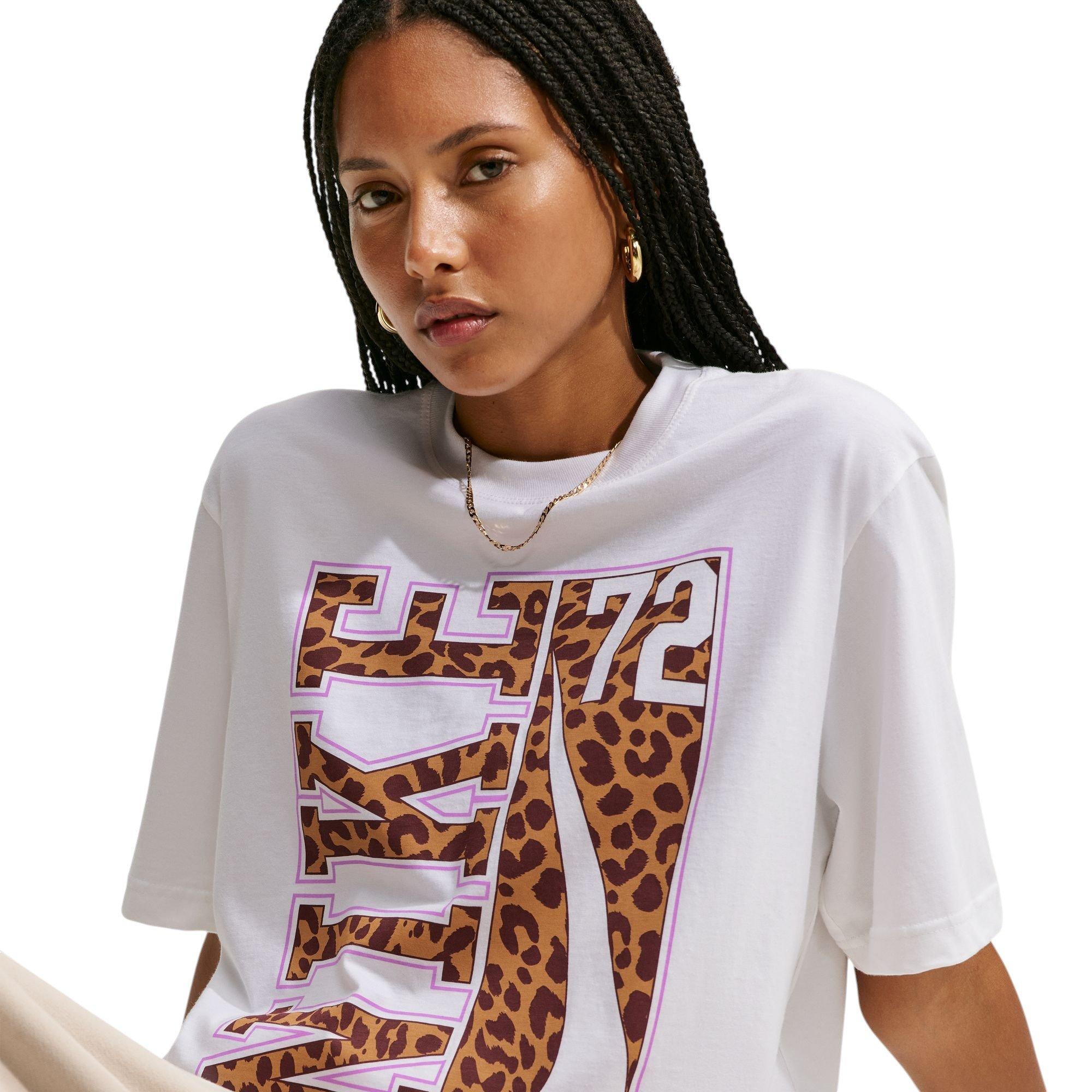 FA26 CHEETAH GRPHC TEE - WHITE