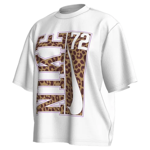 FA26 CHEETAH GRPHC TEE - WHITE