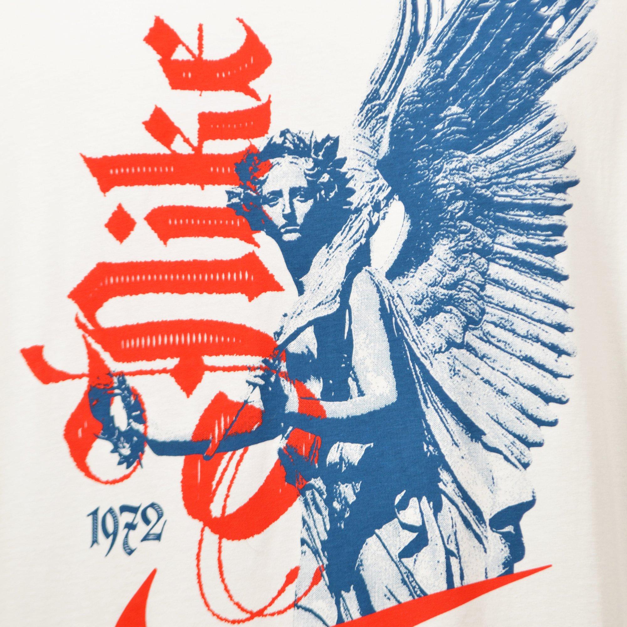 M NK GODDESS VICTORY STATUE TEE - WHITE - WHITE
