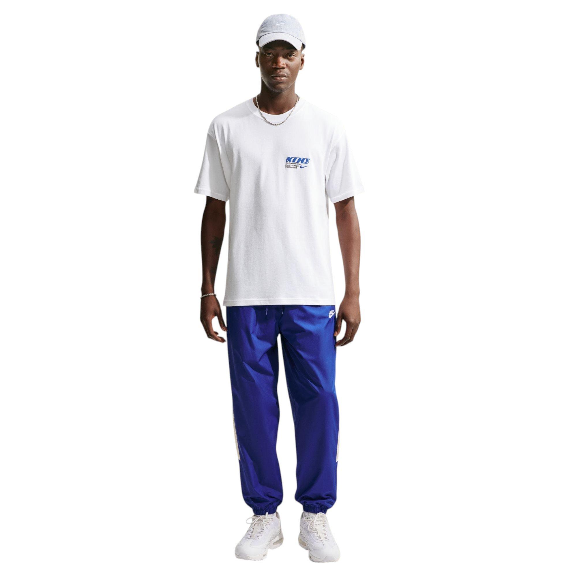 Nike Men's Poster Tee - White - WHITE Thumbnail View 4