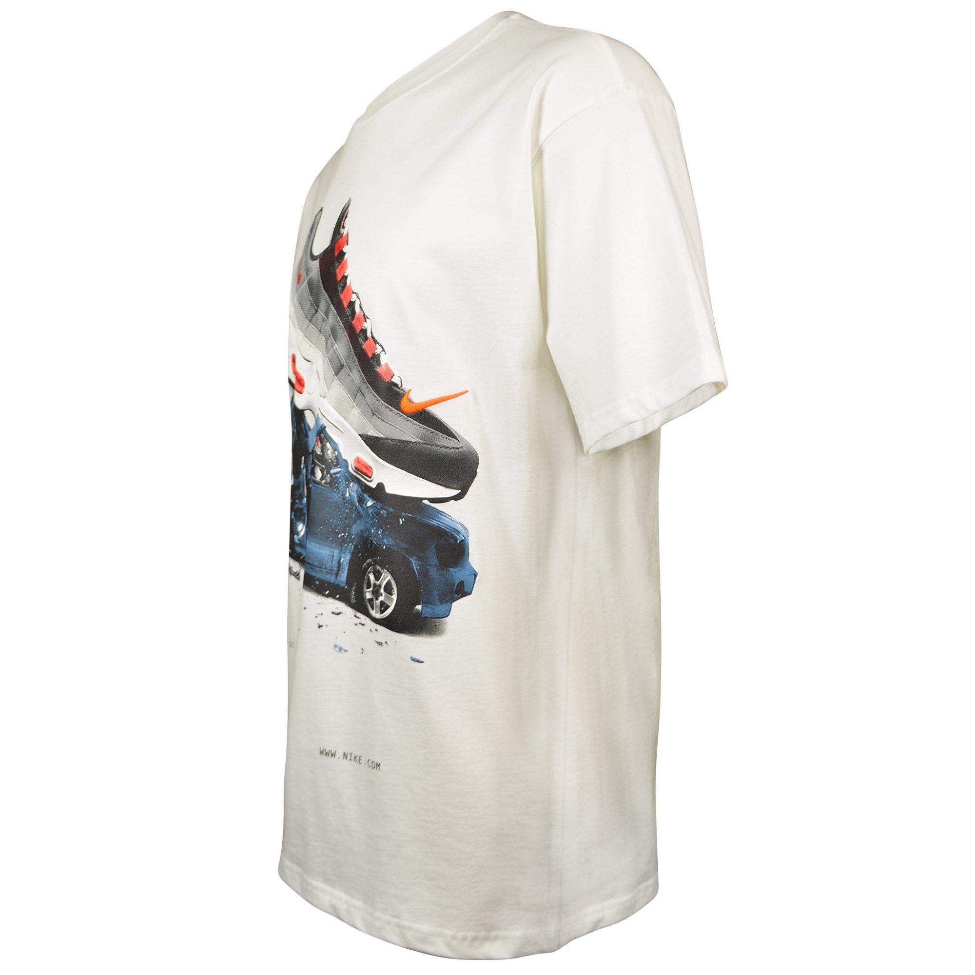 M NK AM95 CAR TEE - WHITE - WHITE