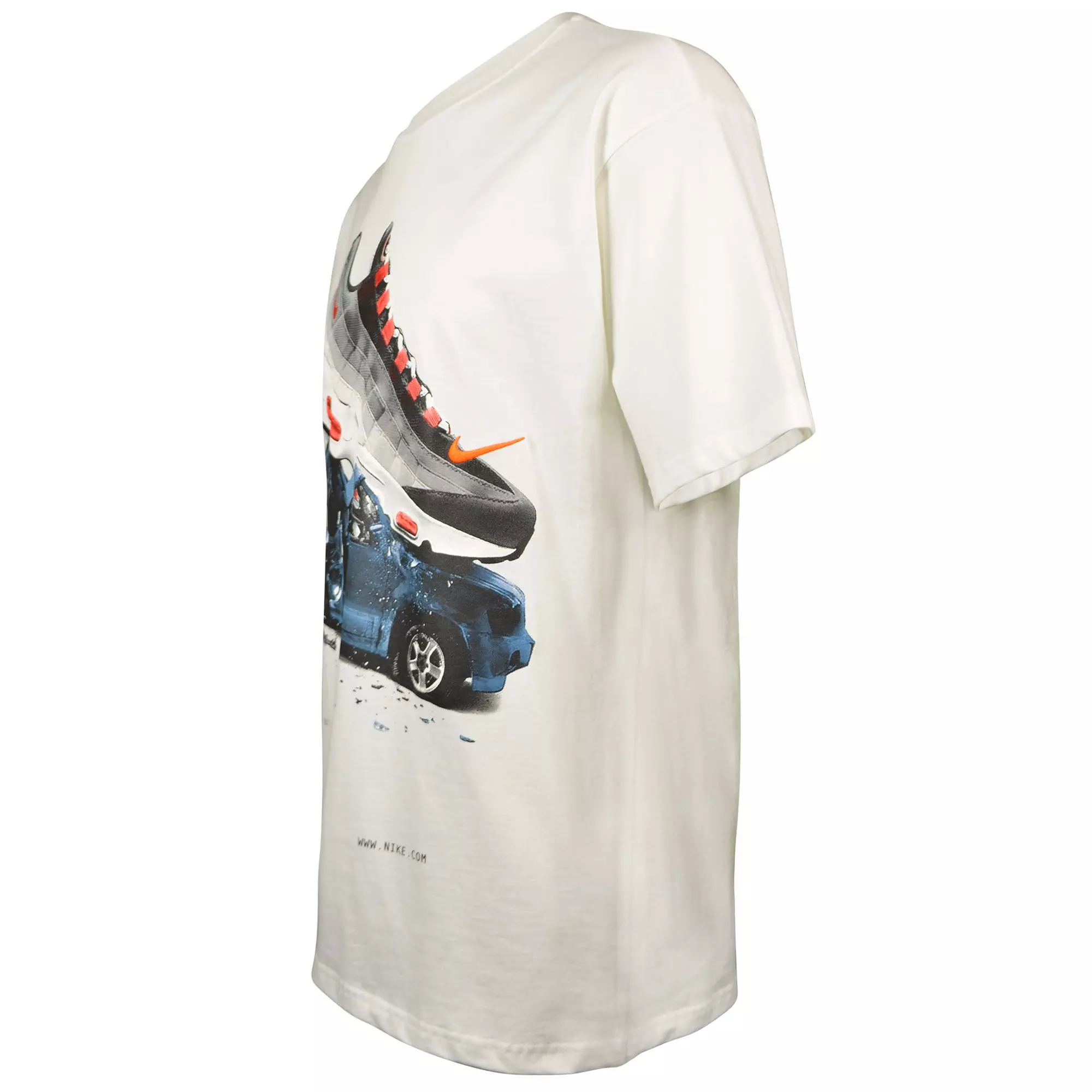 M NK AM95 CAR TEE - WHITE - WHITE