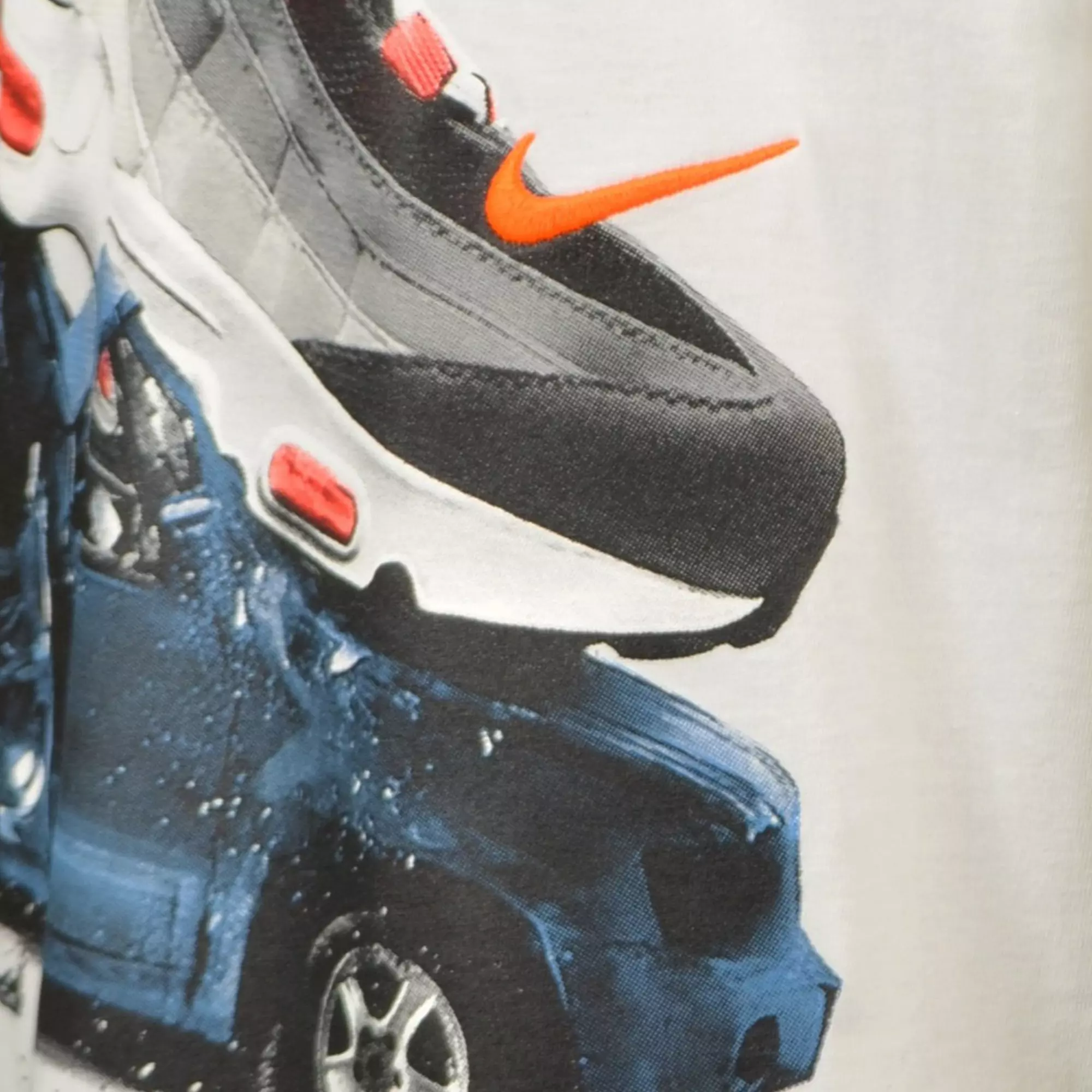 M NK AM95 CAR TEE - WHITE - WHITE