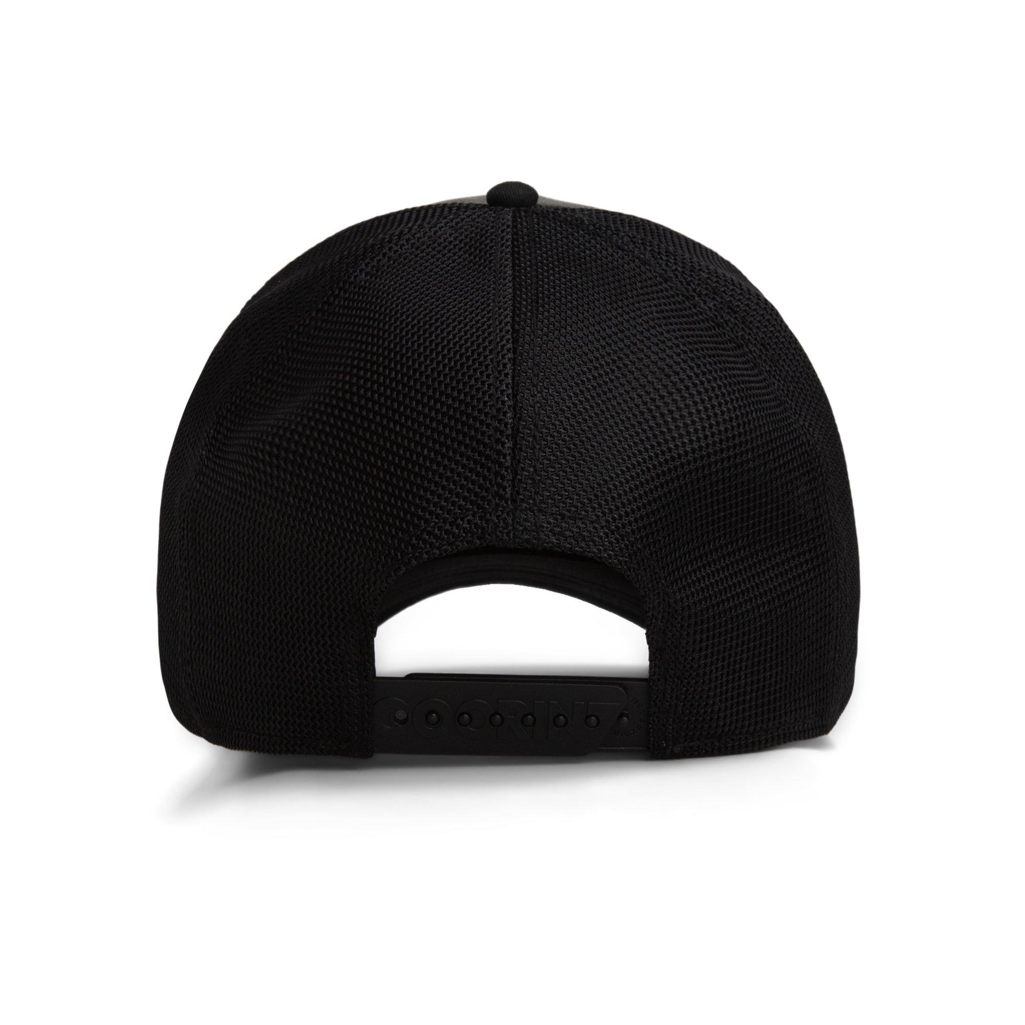 Goorin Bros Faux Leather Sheep Trucker Hat - Black - BLACK