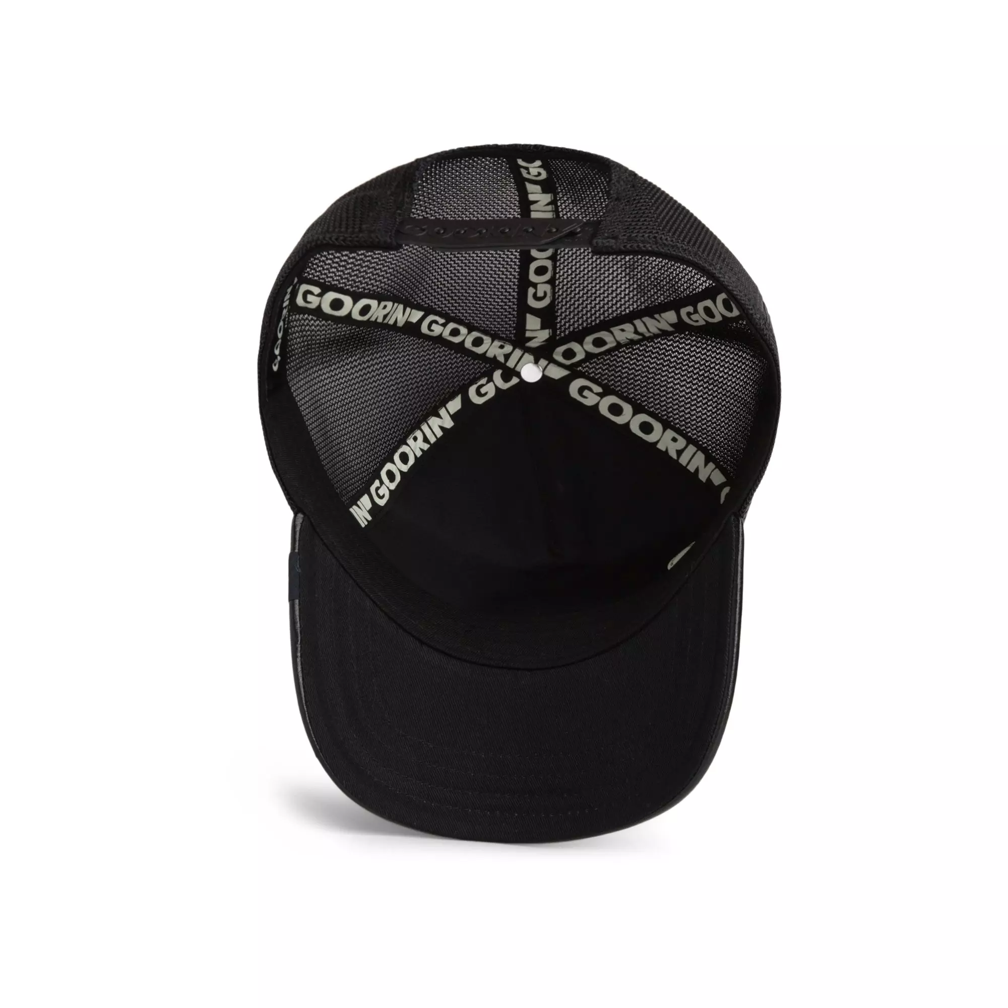 Goorin Bros Faux Leather Sheep Trucker Hat - Black - BLACK