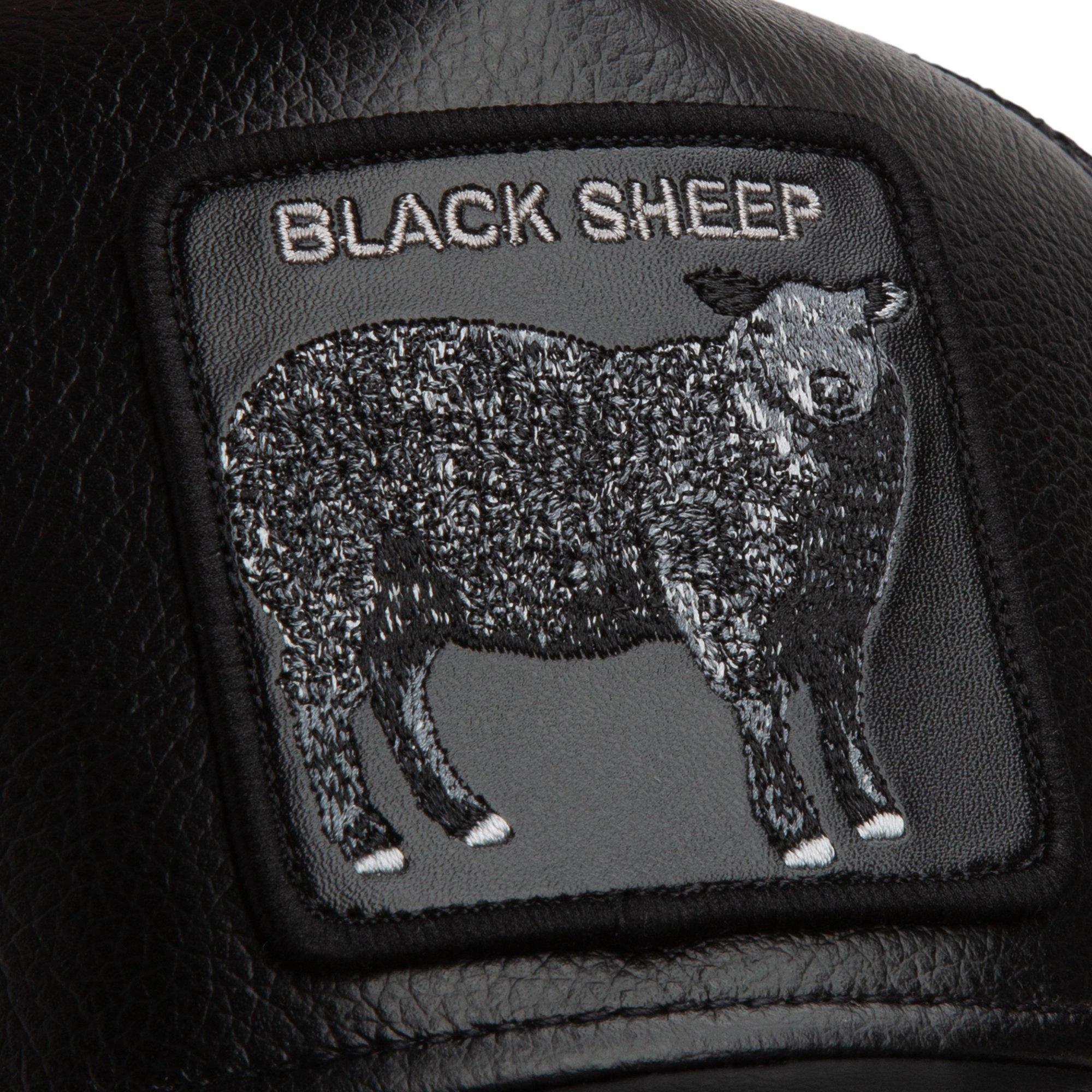 Goorin Bros Faux Leather Sheep Trucker Hat - Black - BLACK
