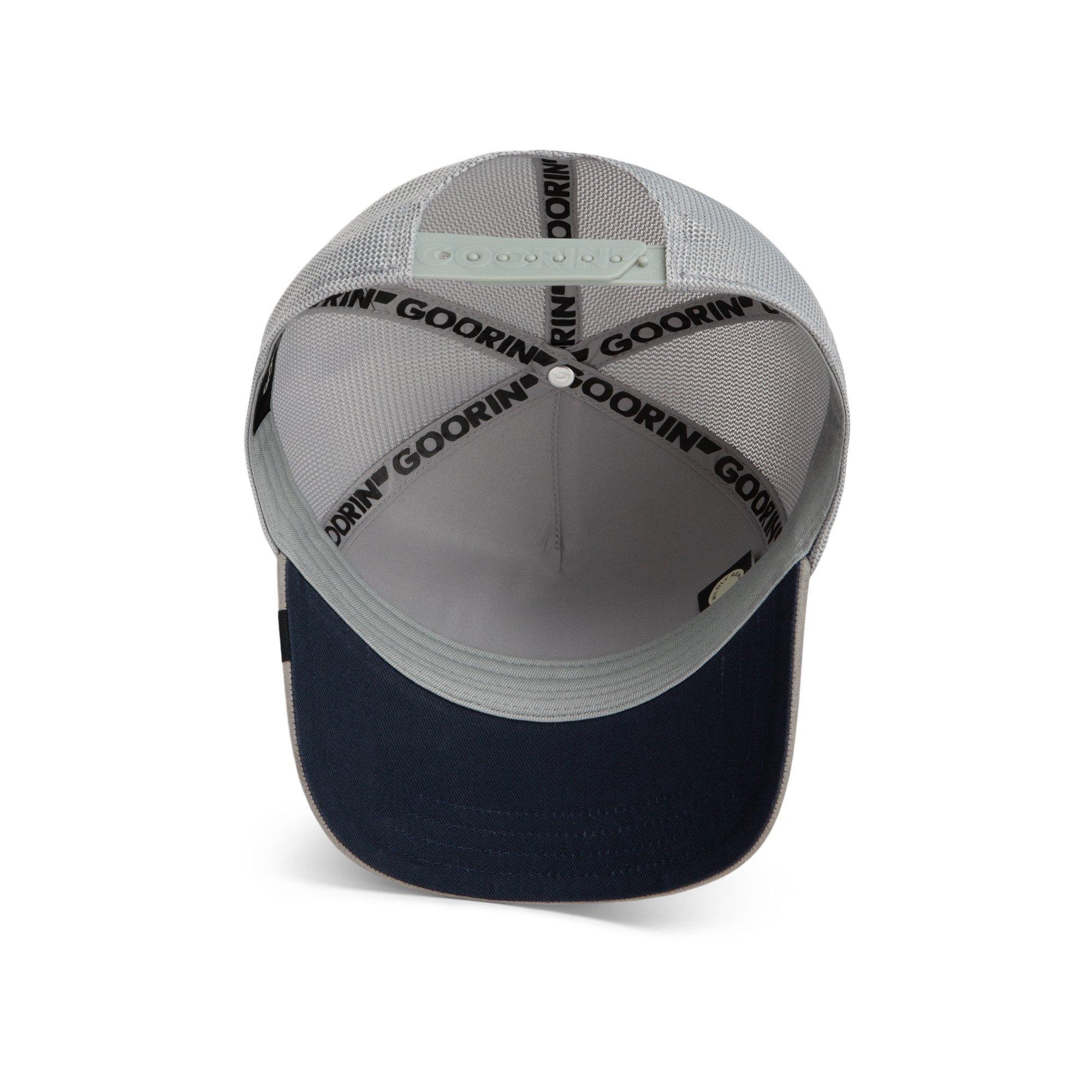 Goorin Bros Suede Rhino Trucker Hat - Grey - GREY