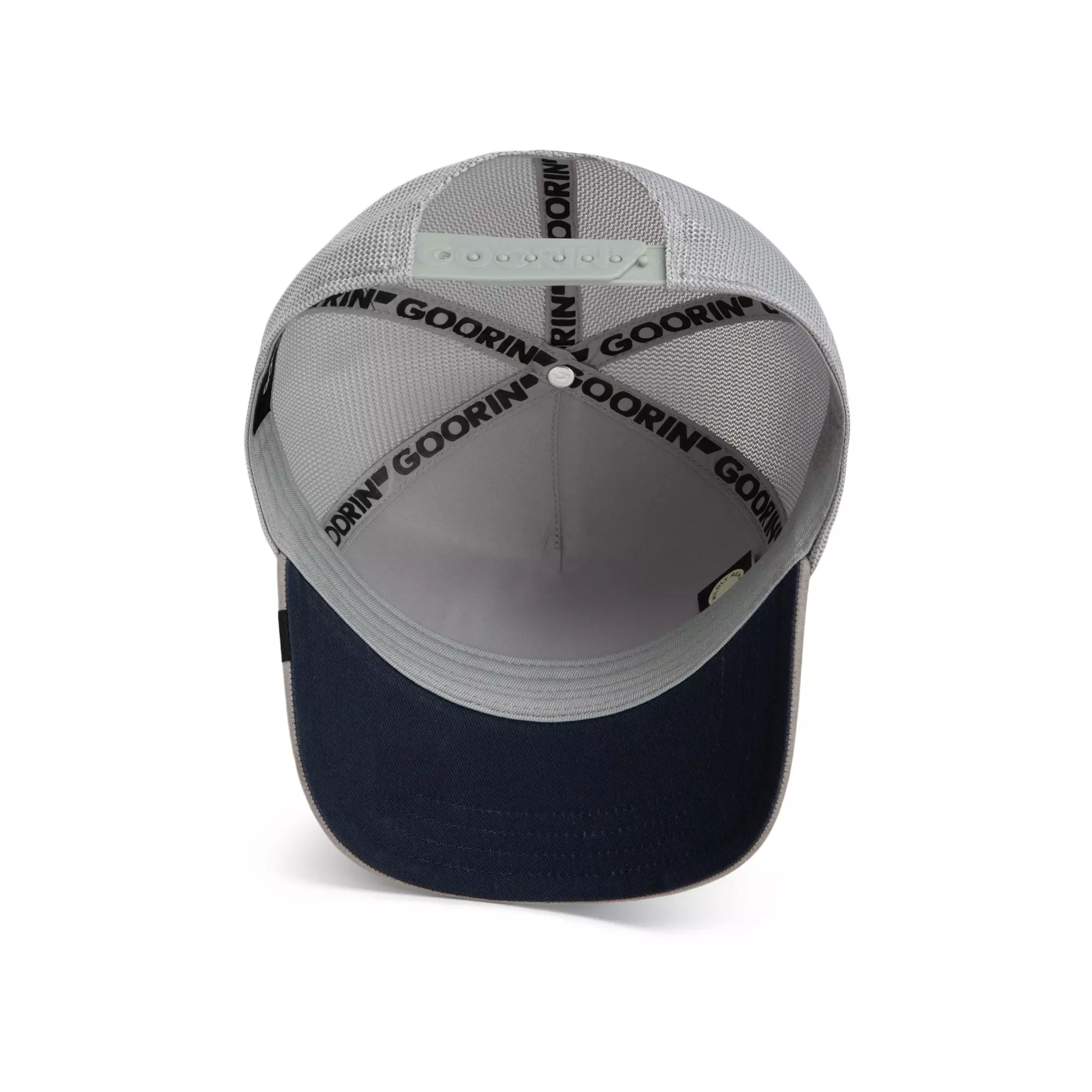 Goorin Bros Suede Rhino Trucker Hat - Grey - GREY