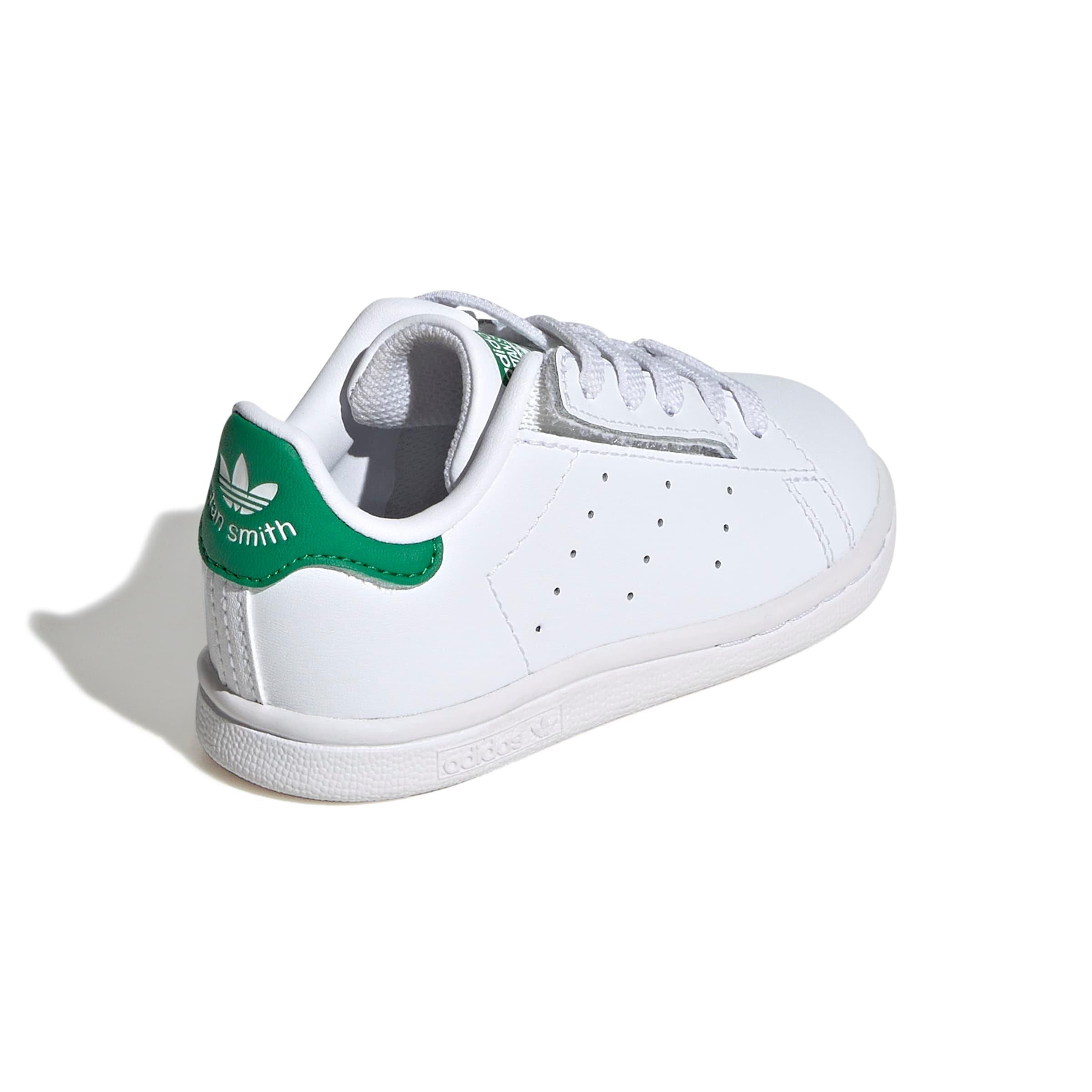 adidas Originals Stan Smith OG "White/Green" Toddler Boys' Shoe - WHITE/GREEN Thumbnail View 6