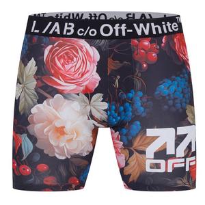 L/AB c/o Off-White Men's Floral Underwear - BLACK