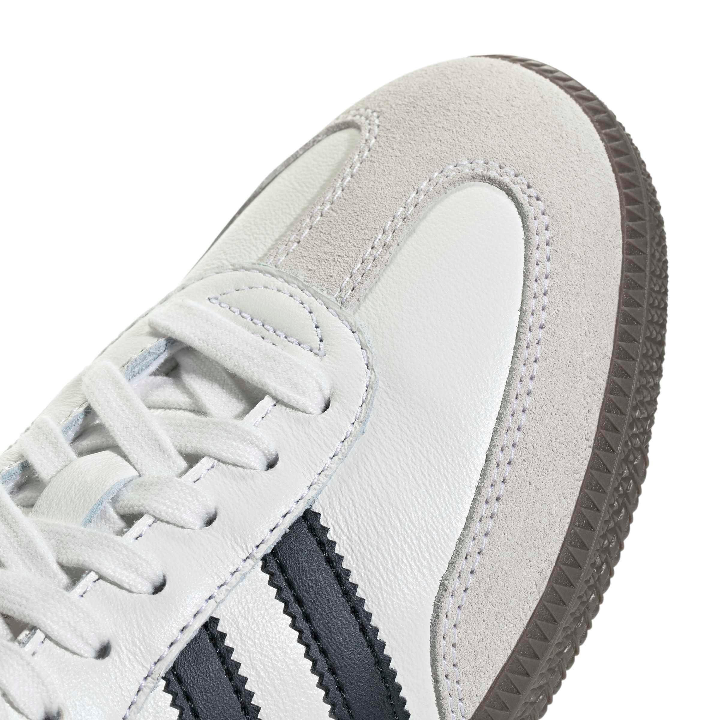 adidas Originals Samba OG "Cloud White/Core Black" Women's Mule - WHITE/BLACK