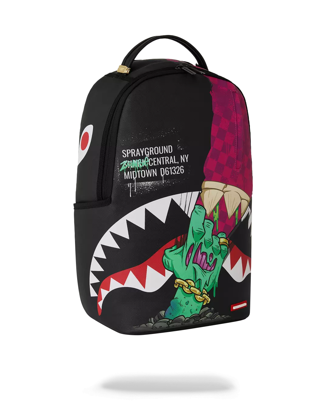 Sprayground Zombie Hand Grab Backpack - Black - BLACK
