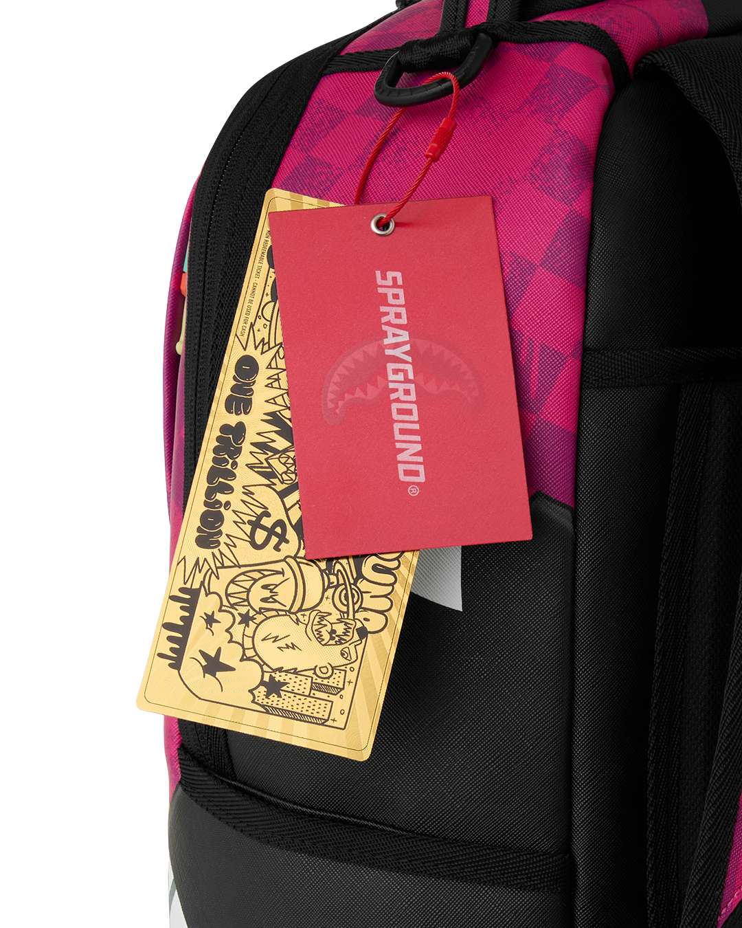 Sprayground Zombie Hand Grab Backpack - Black - BLACK