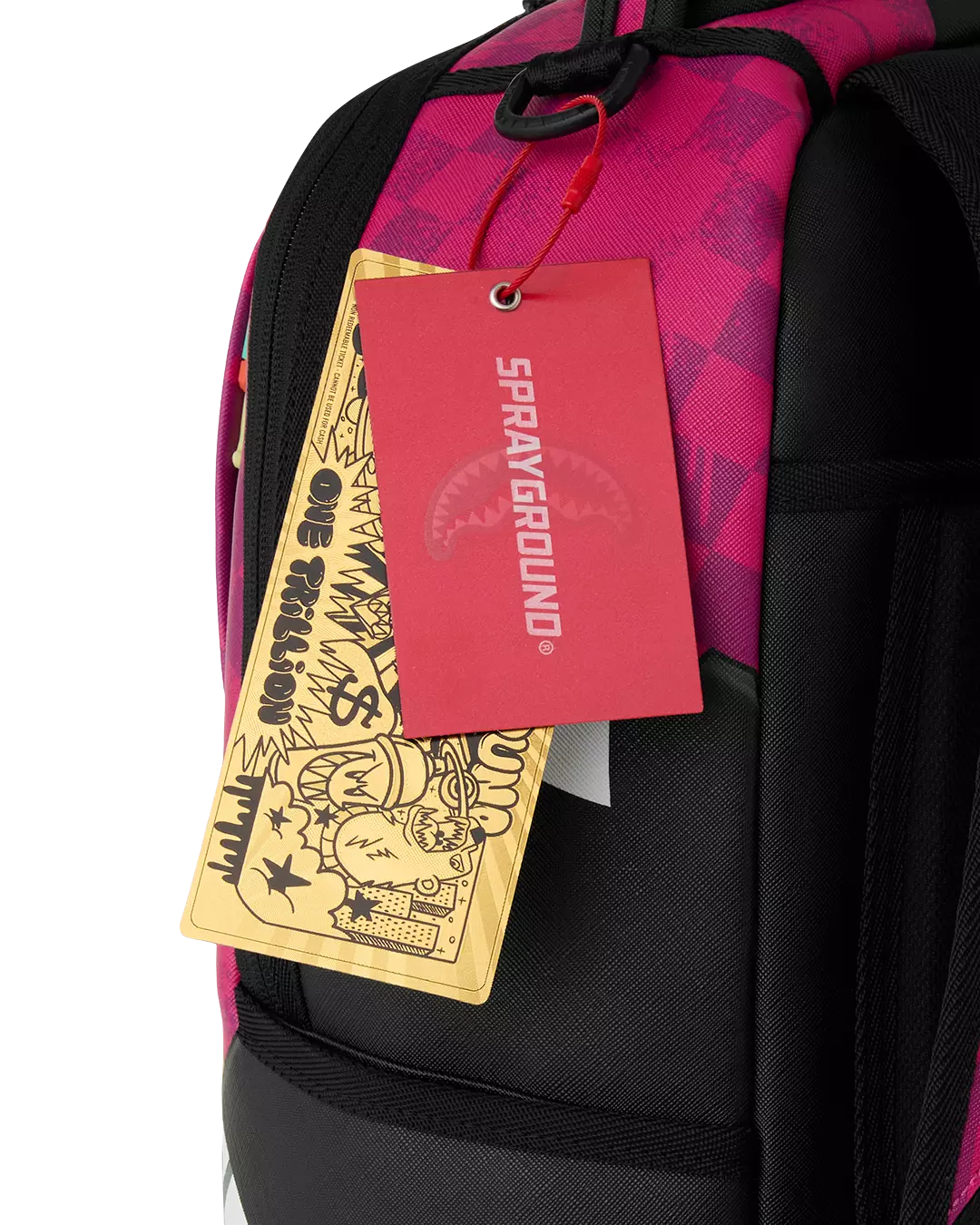 Sprayground Zombie Hand Grab Backpack - Black - BLACK
