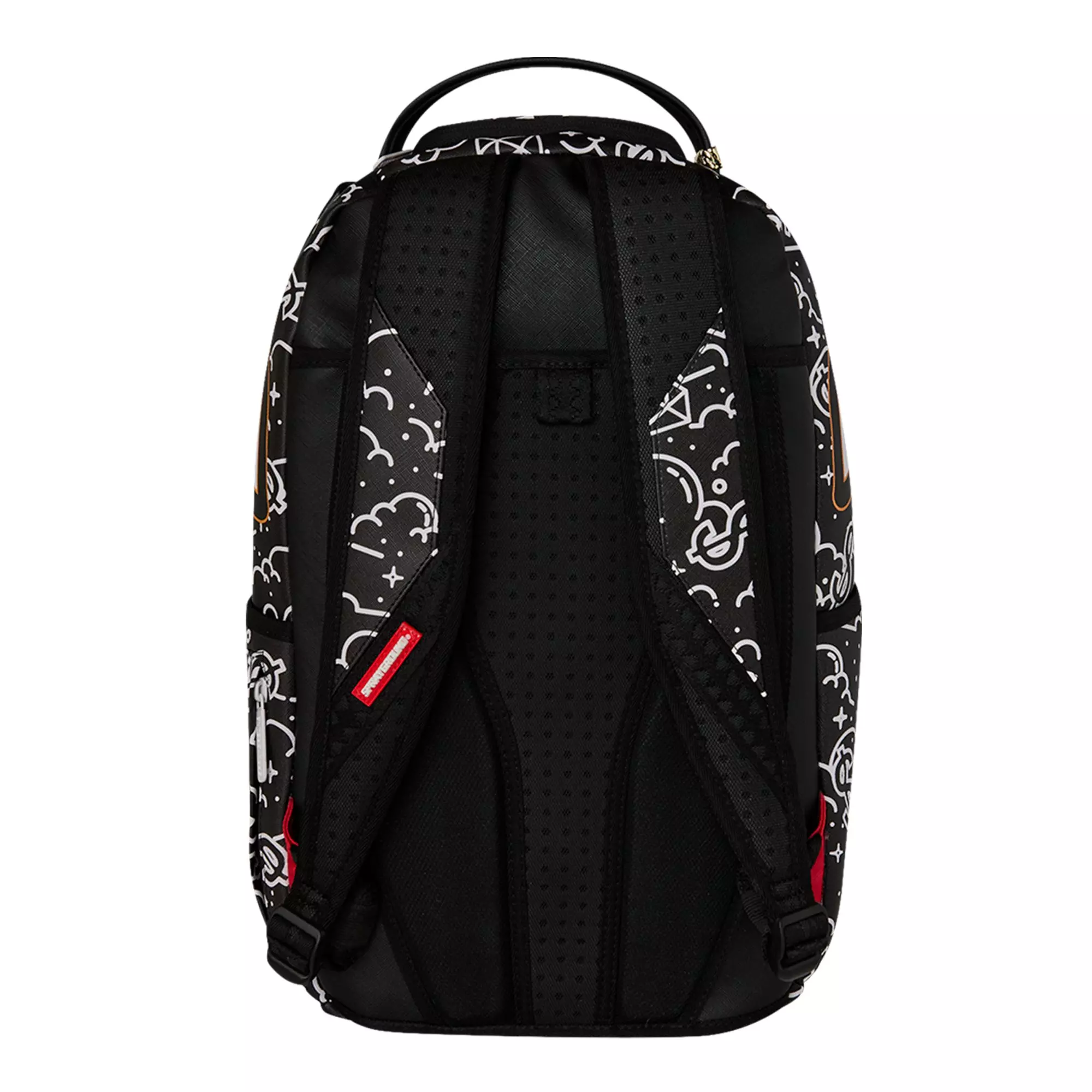 Sprayground Doodle Jet Backpack - Black - BLACK