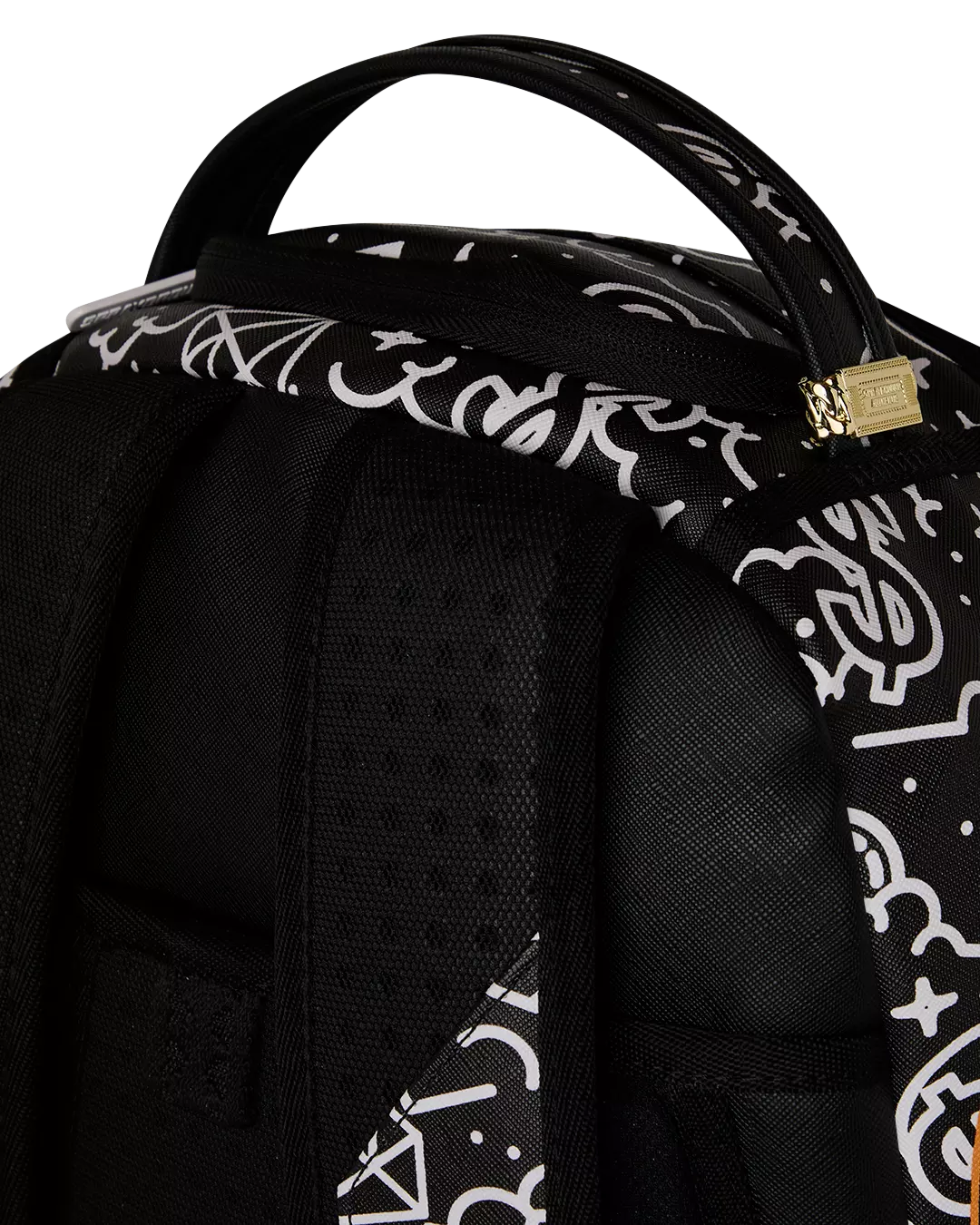 Sprayground Doodle Jet Backpack - Black - BLACK