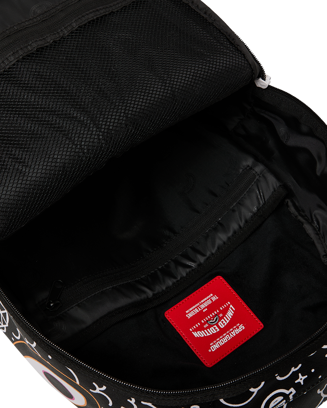 Sprayground Doodle Jet Backpack - Black - BLACK