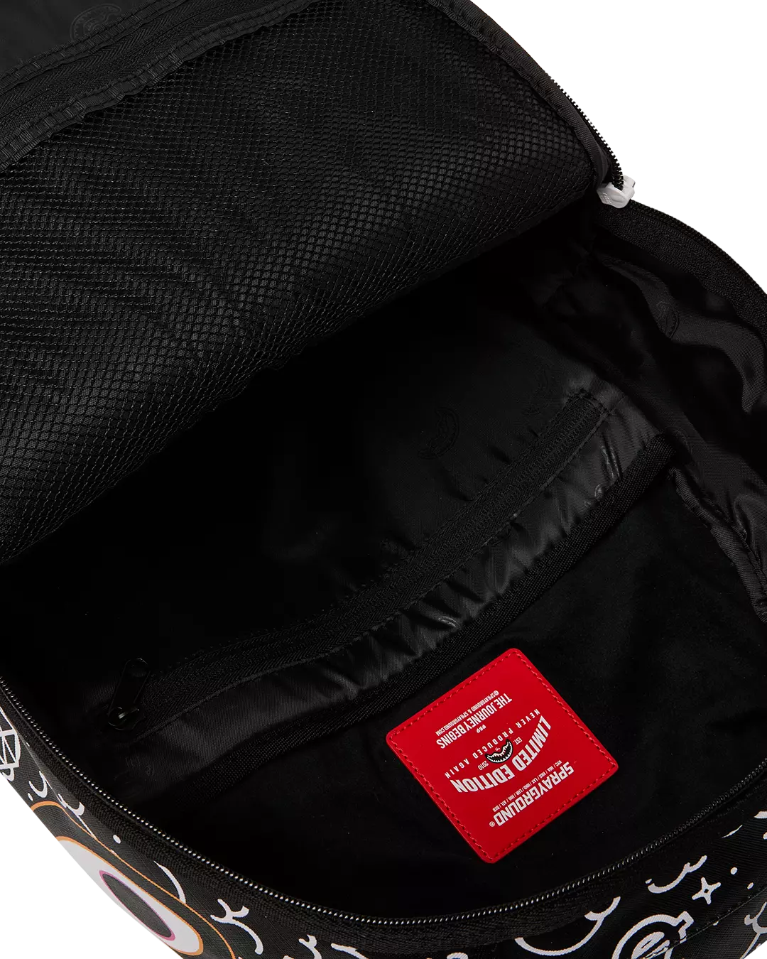 Sprayground Doodle Jet Backpack - Black - BLACK