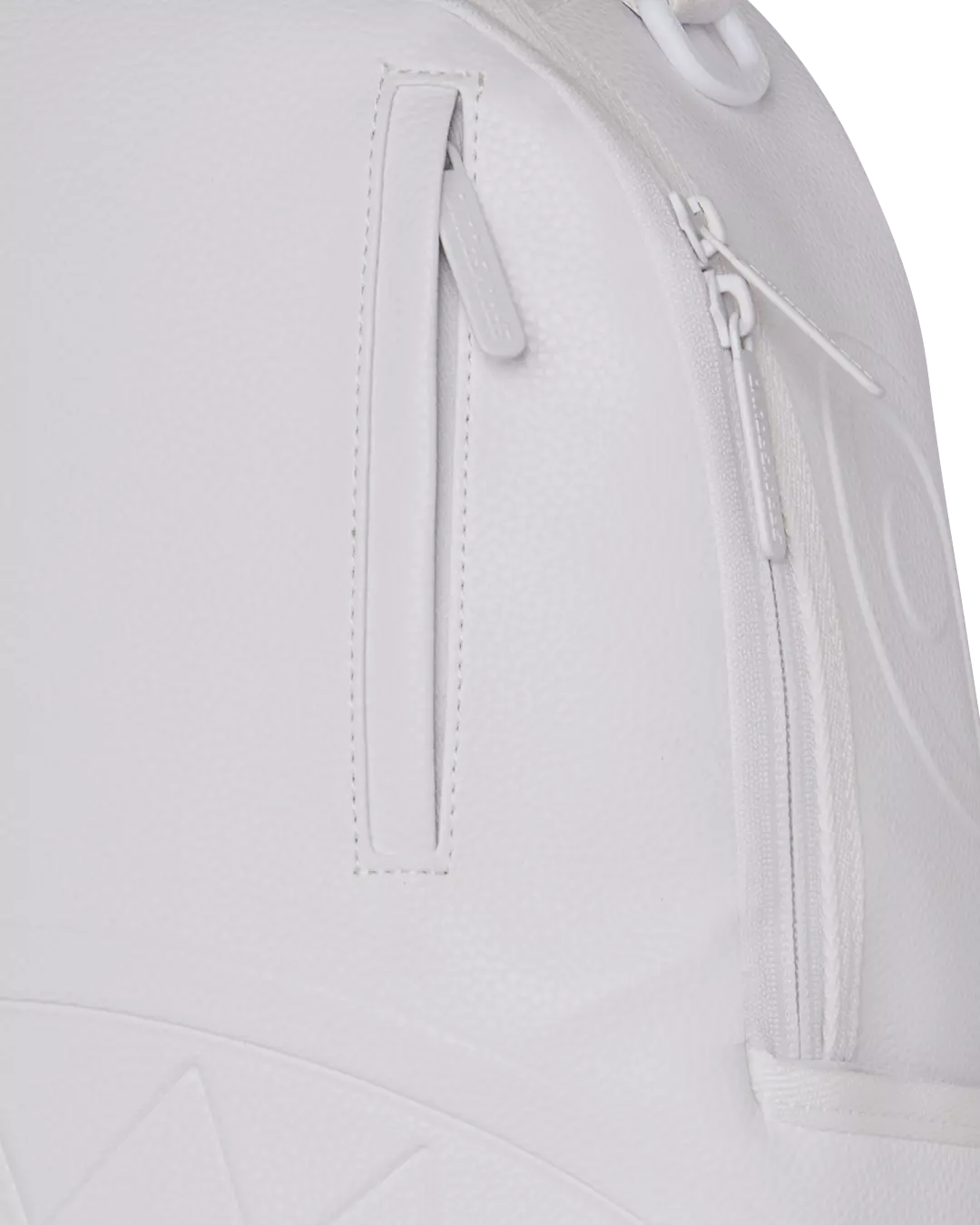 Sprayground Shark Central Tags Backpack - White - WHITE