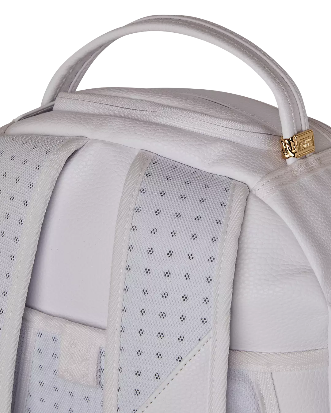 Sprayground Shark Central Tags Backpack - White - WHITE