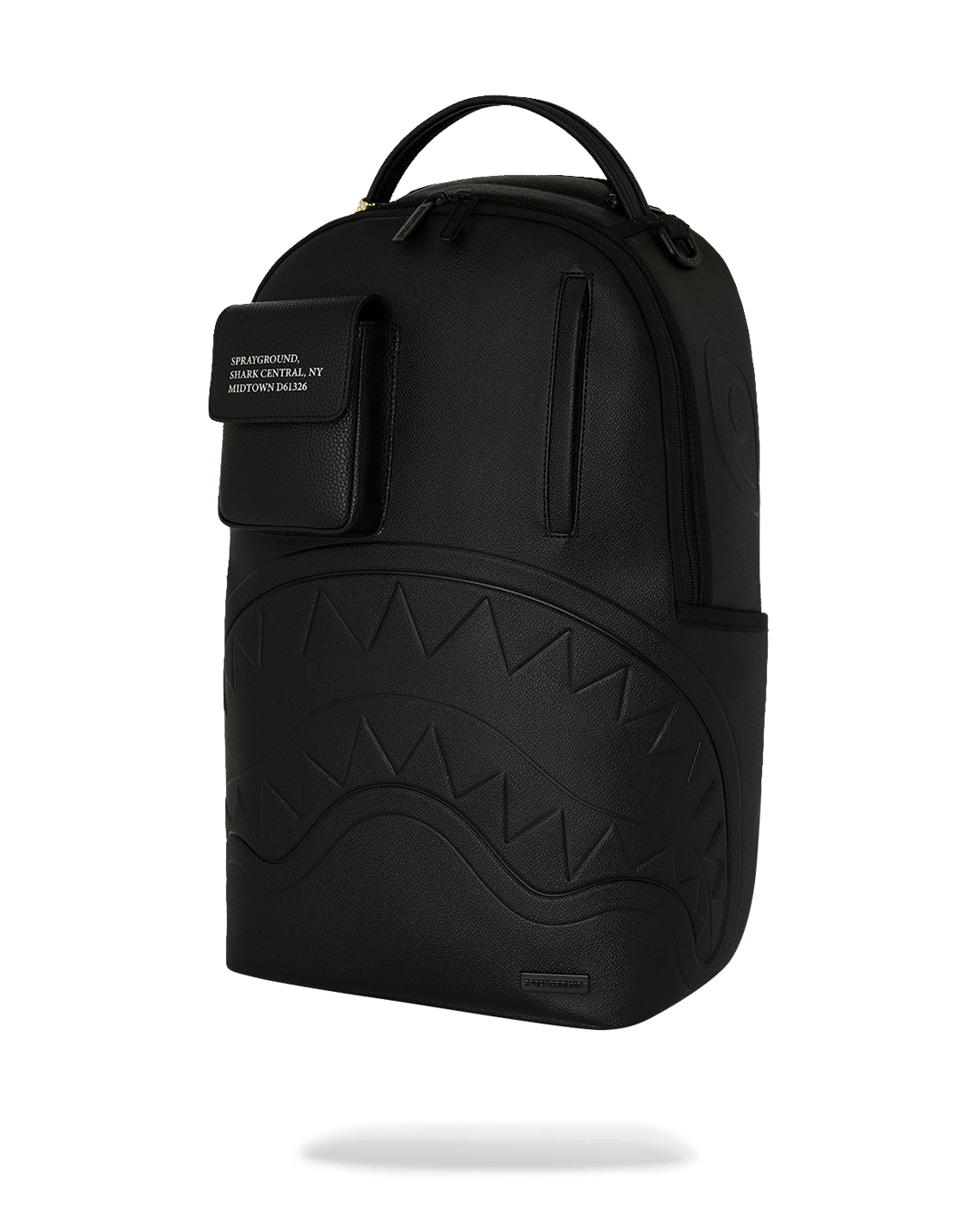 Sprayground Shark Central Fancy Backpack - Black  - BLACK