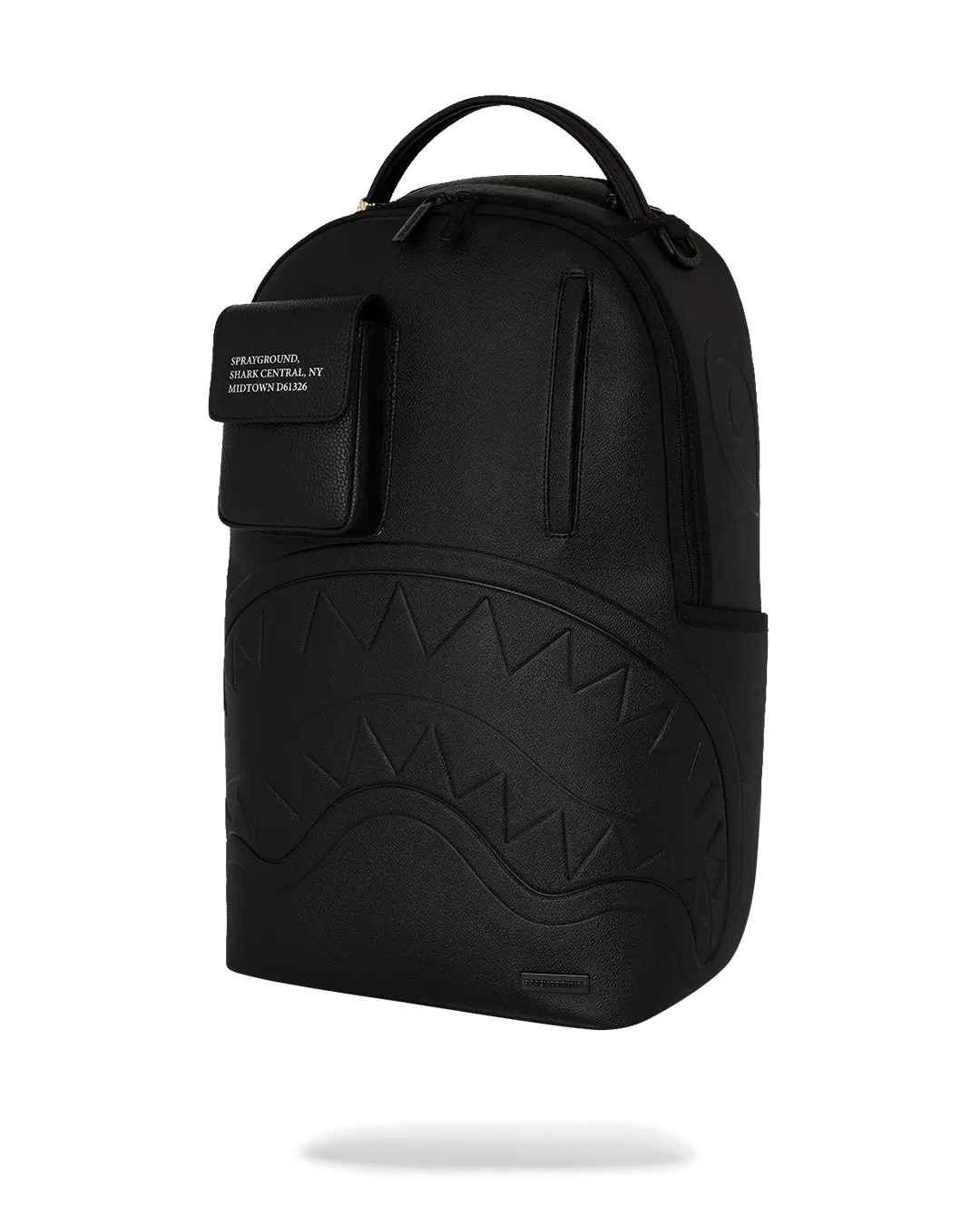 Sprayground Shark Central Fancy Backpack - Black  - BLACK