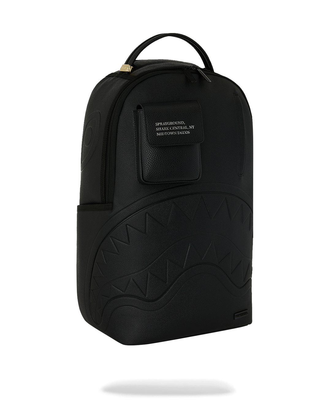 Sprayground Shark Central Fancy Backpack - Black  - BLACK