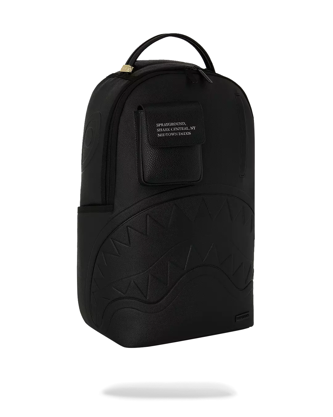 Sprayground Shark Central Fancy Backpack - Black  - BLACK