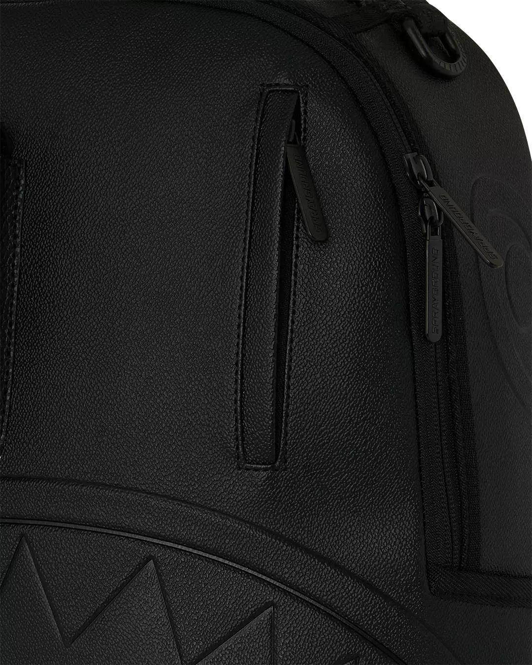 Sprayground Shark Central Fancy Backpack - Black  - BLACK