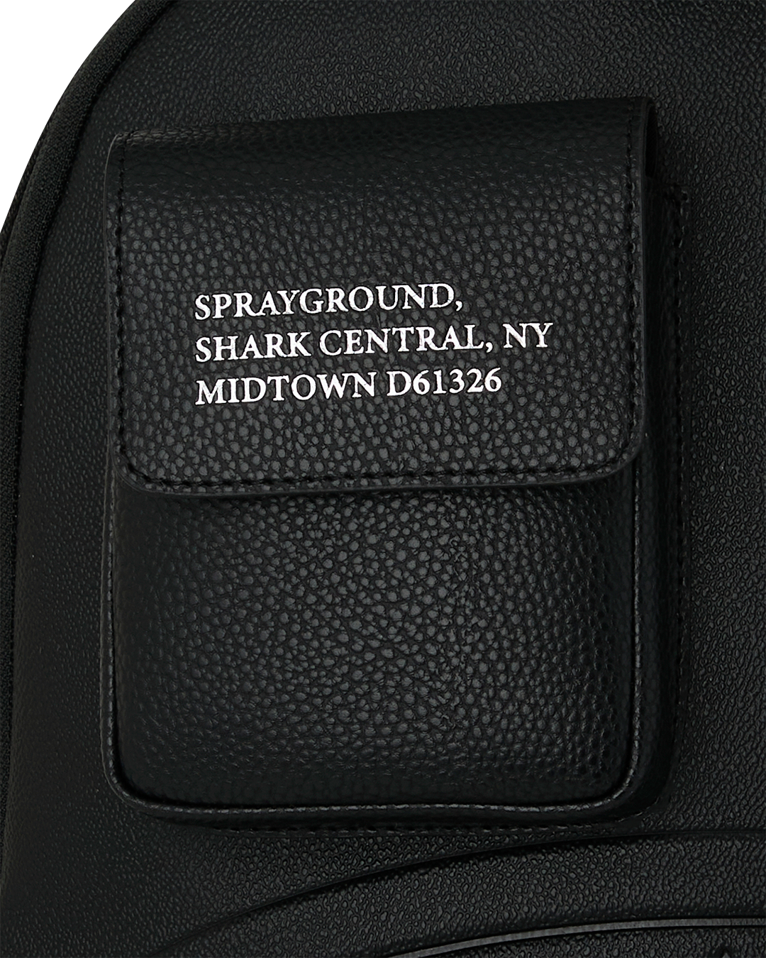 Sprayground Shark Central Fancy Backpack - Black  - BLACK