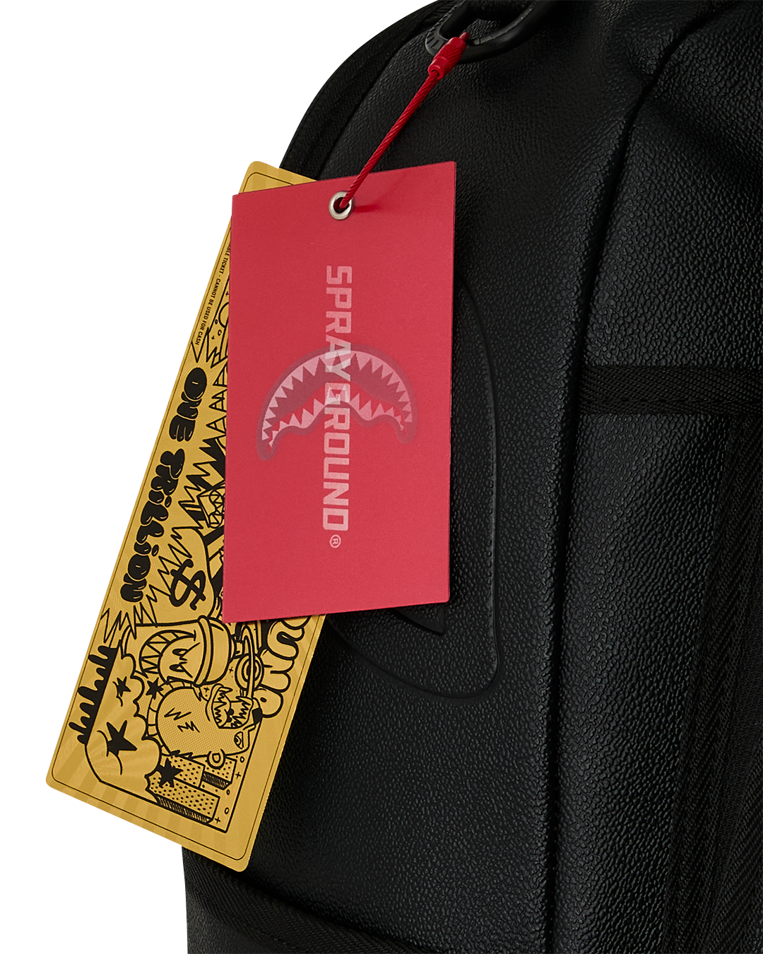 Sprayground Shark Central Fancy Backpack - Black  - BLACK