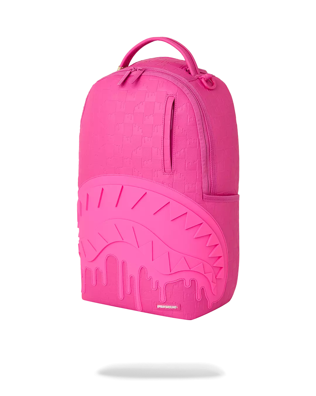Sprayground Emboss Drip Check Backpack - Pink - PINK