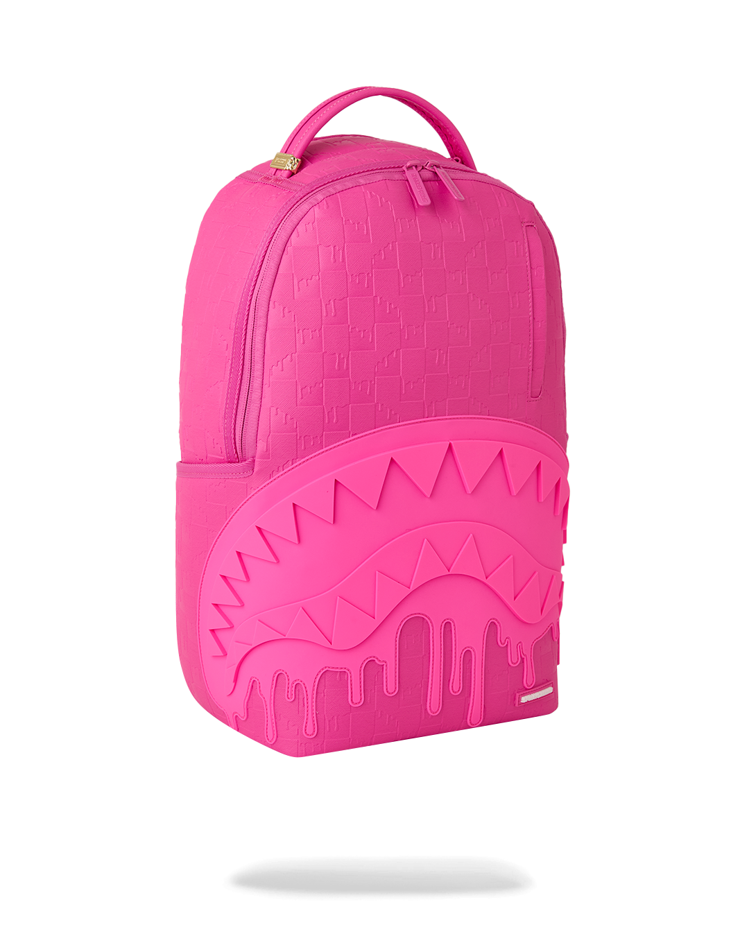 Sprayground Emboss Drip Check Backpack - Pink - PINK