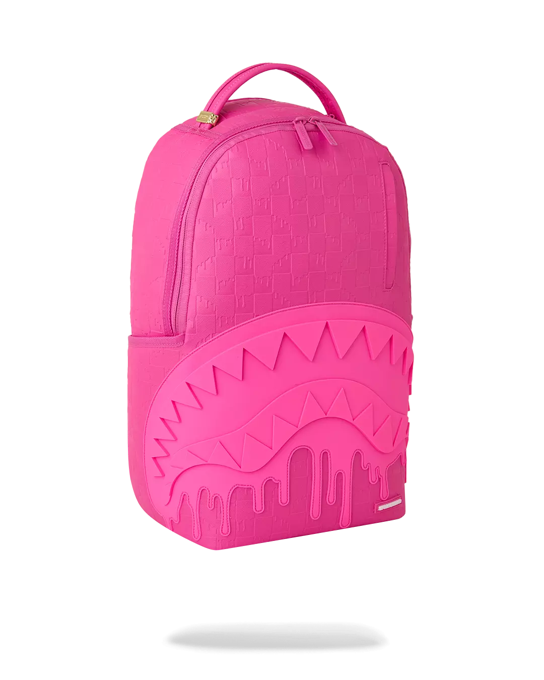 Sprayground Emboss Drip Check Backpack - Pink - PINK