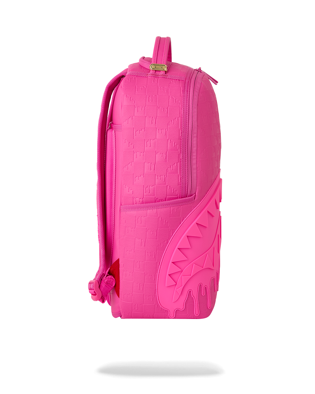Sprayground Emboss Drip Check Backpack - Pink - PINK