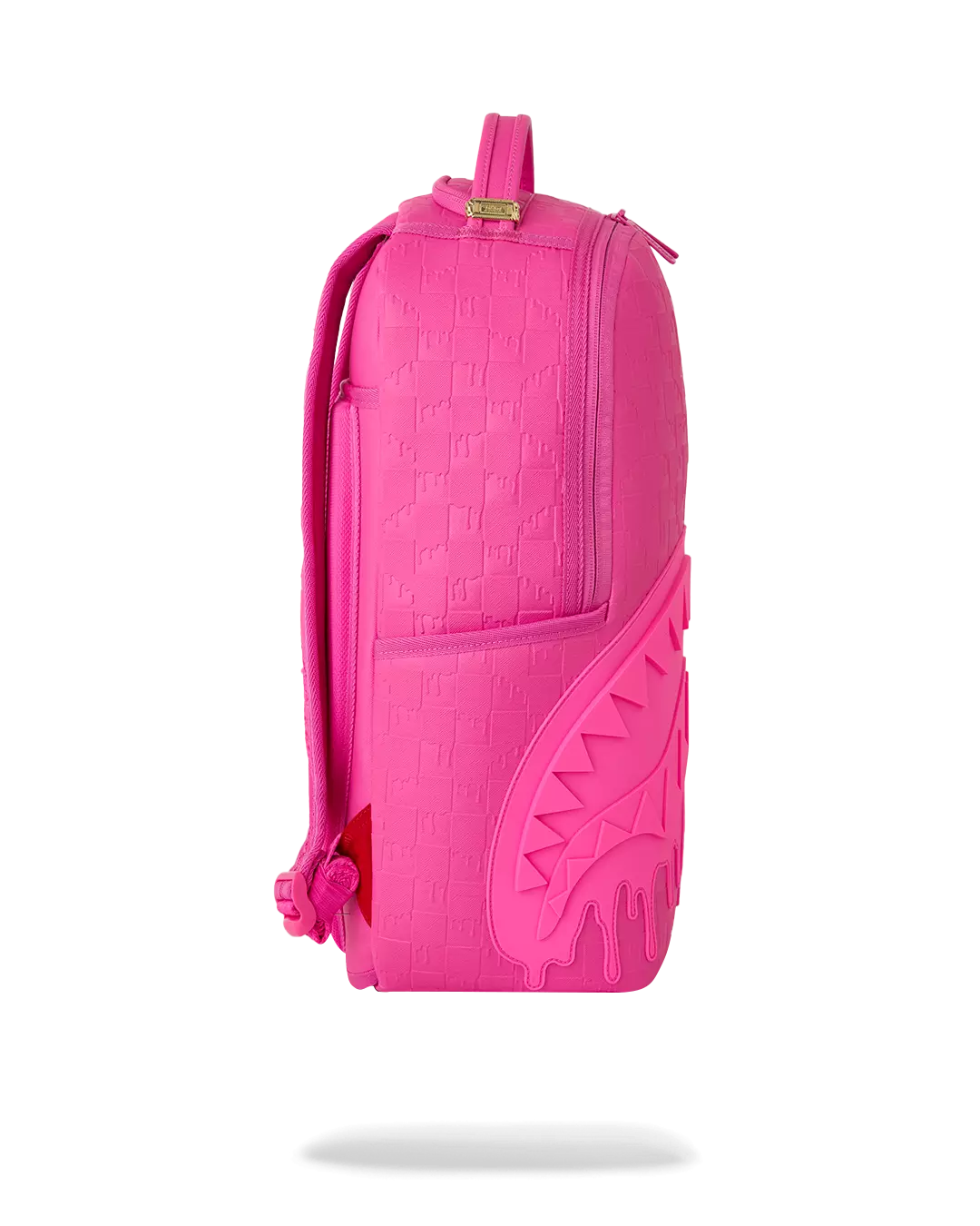 Sprayground Emboss Drip Check Backpack - Pink - PINK